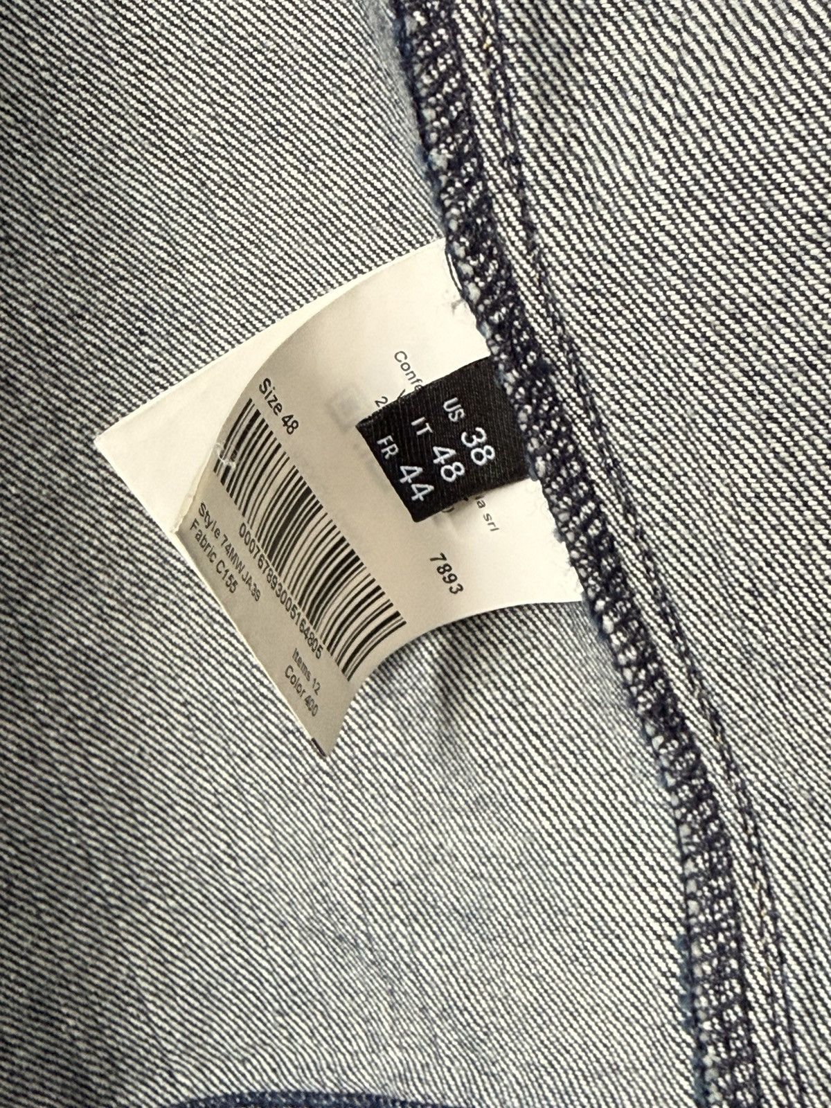 Raf Simons Calvin Klein Raf Simons Andy Warhol denim blue jacket Size US M / EU 48-50 / 2 - 9 Thumbnail
