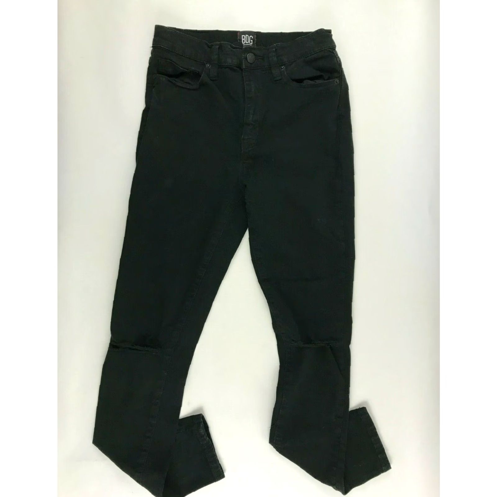 Urban Outfitters BDG Urban Outfitters Jeans Women's 27 Black Twig High-Rise Denim Straight Size 27" / US 4 / IT 40 - 2 Thumbnail