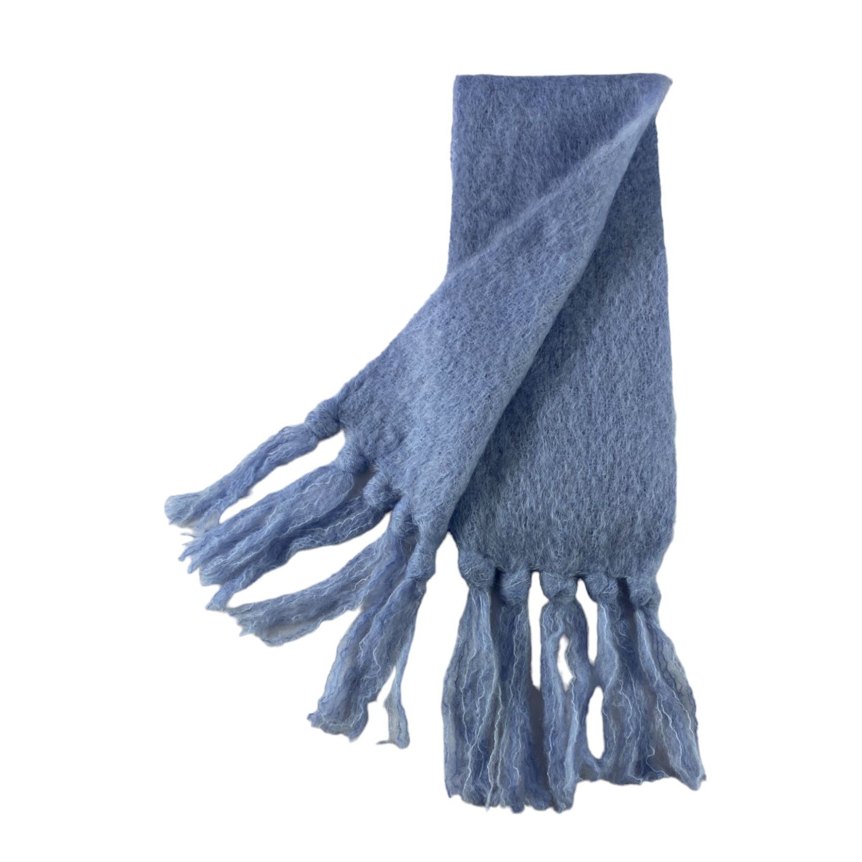 Vintage Mohair Scarf / Muffler / Neckwear Size ONE SIZE - 4 Thumbnail