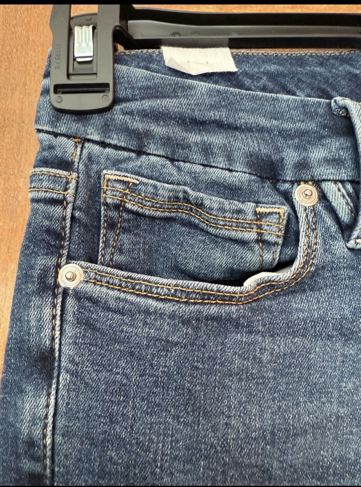 Good American Good American Good Leg Mid-Rise Skinny Leg Tummy Tech GL873T Size 27" / US 4 / IT 40 - 4 Thumbnail