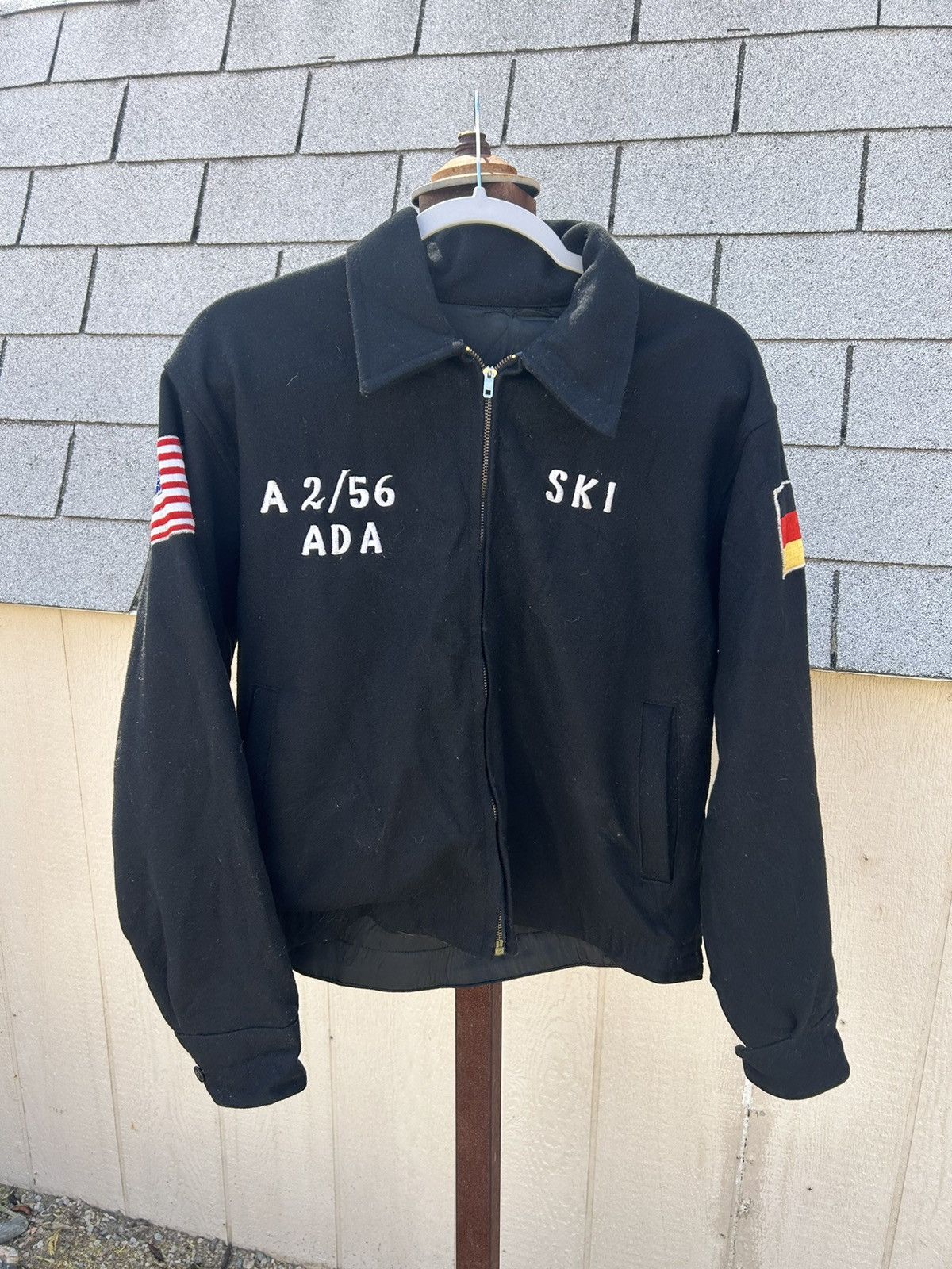 Vintage Rare 1980s Vintage US Army Bomber Souvenir Jacket Germany Size US M / EU 48-50 / 2 - 2 Preview