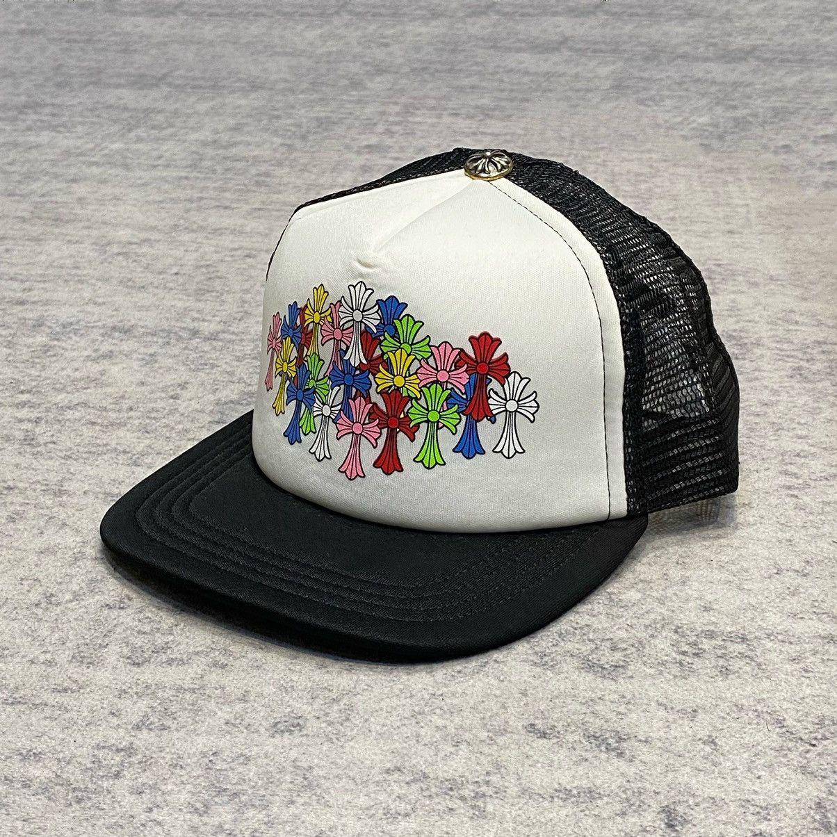 Chrome Hearts Chrome Hearts King Taco Multicolor Cross Trucker Hat Size ONE SIZE - 2 Thumbnail