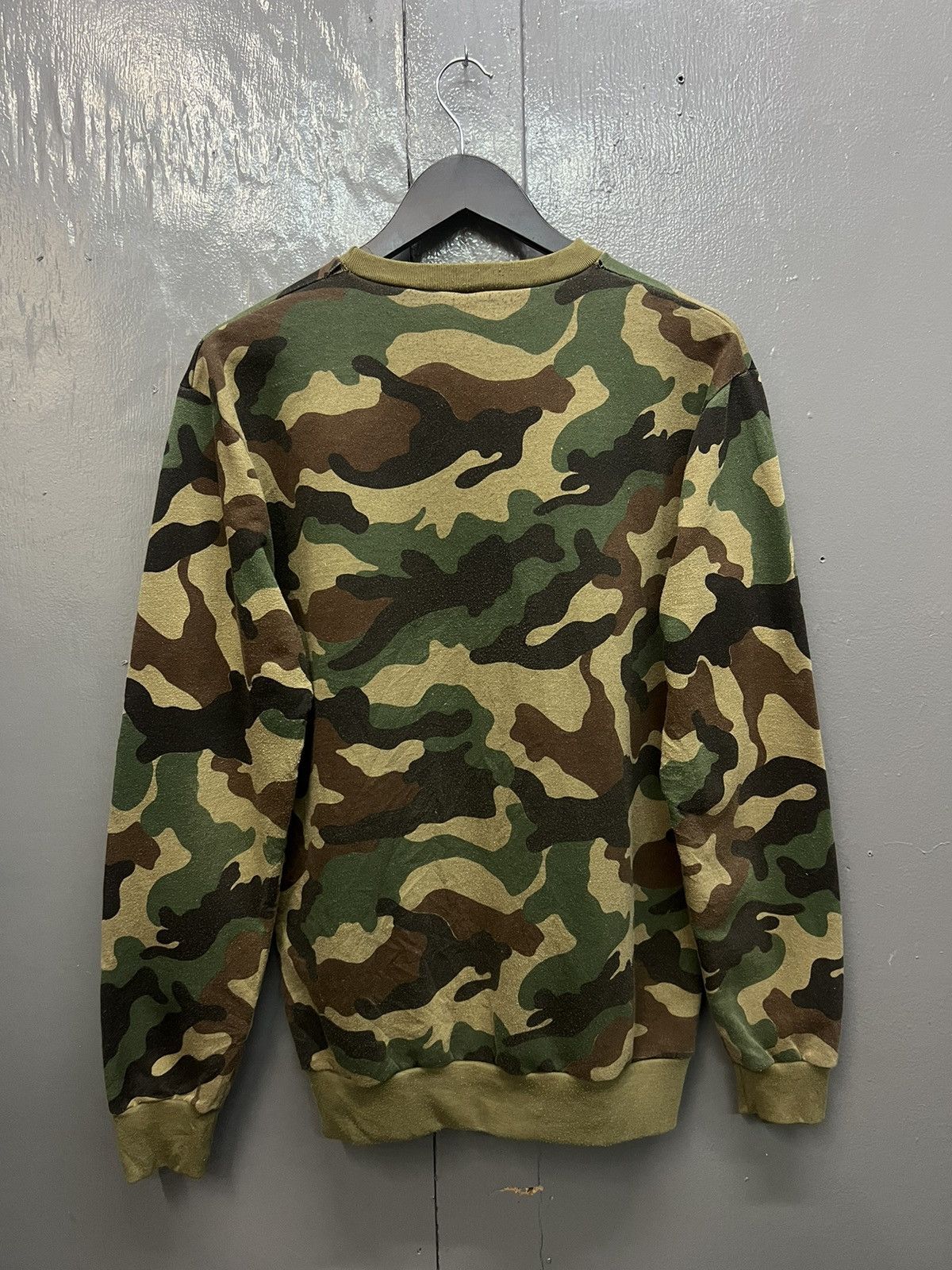 Vintage Vintage Army Camo Sweatshirt Size US M / EU 48-50 / 2 - 4 Thumbnail