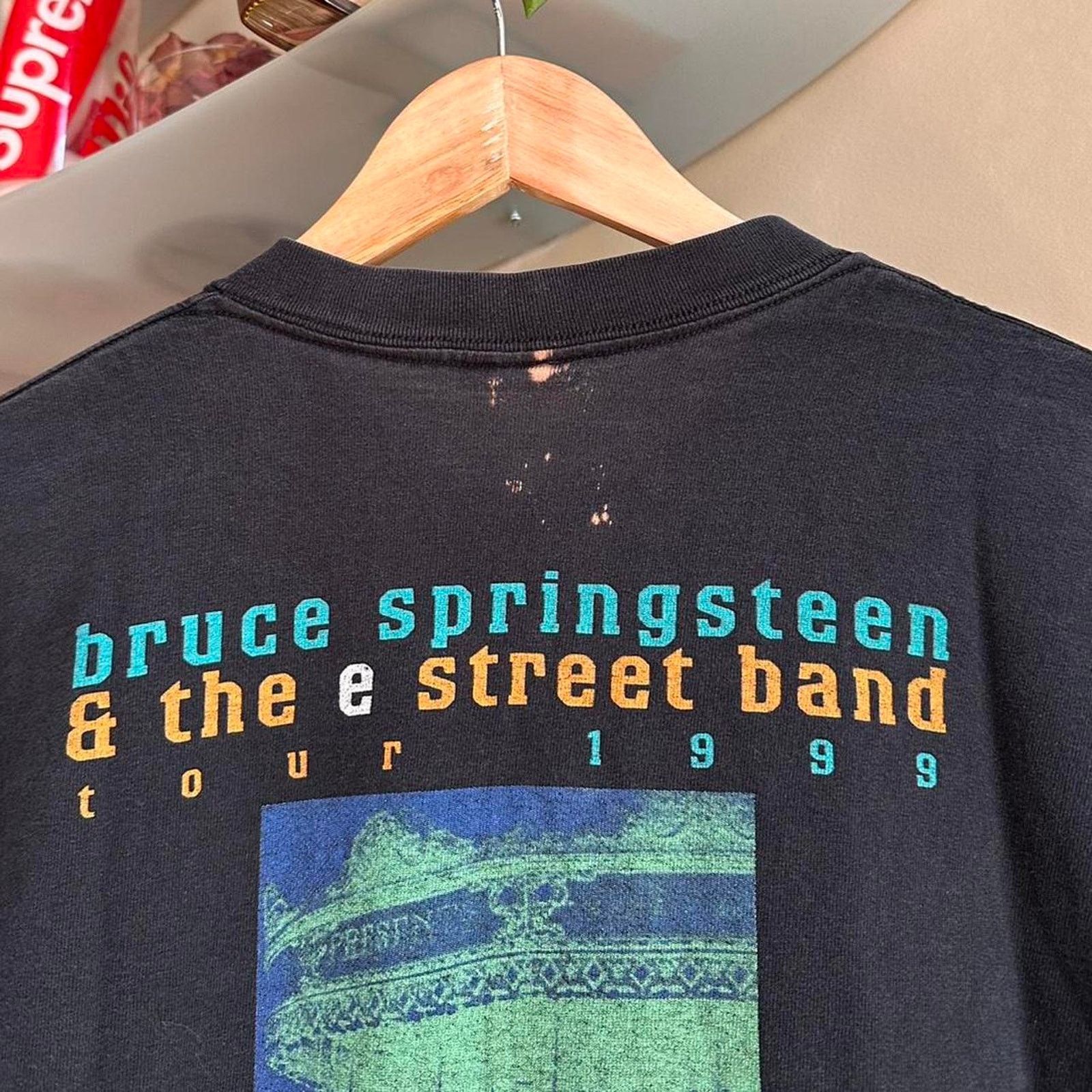 Band Tees × Vintage Vintage 1999 Bruce Springsteen Shirt Size US XL / EU 56 / 4 - 5 Thumbnail