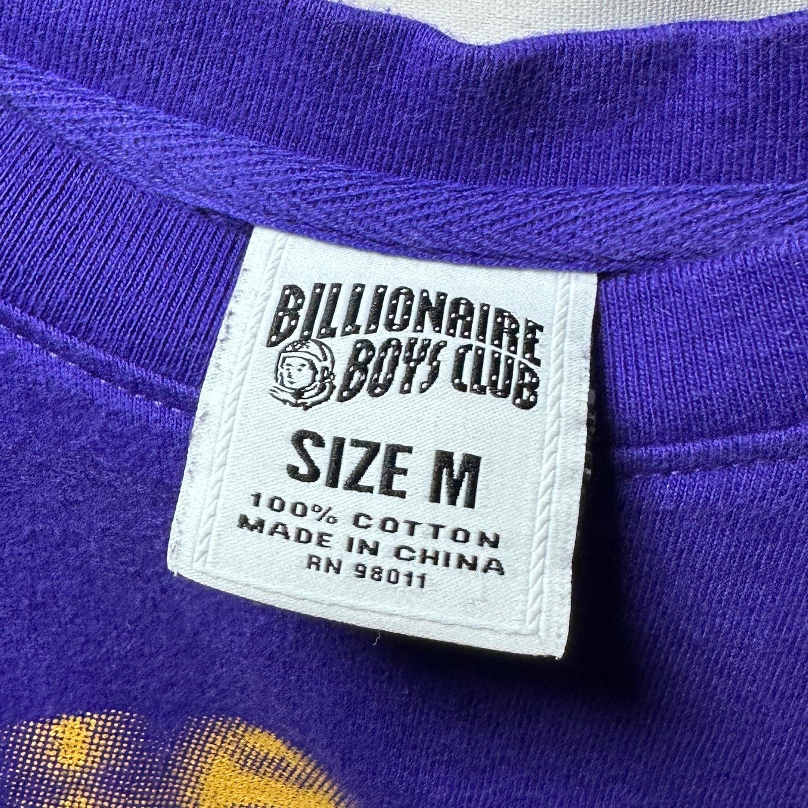 Billionaire Boys Club Purple Blur Tee Size US M / EU 48-50 / 2 - 4 Thumbnail