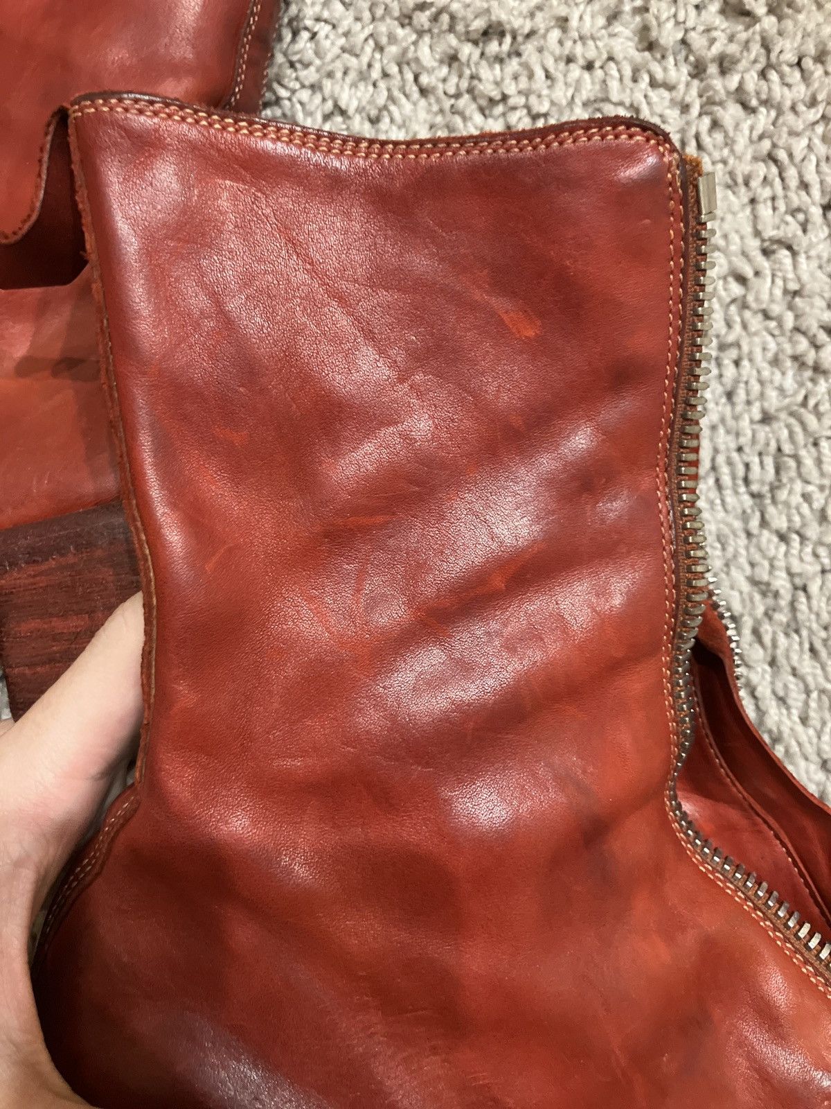 Guidi Red Guidi PL2 Size US 8 / IT 38 - 6 Thumbnail