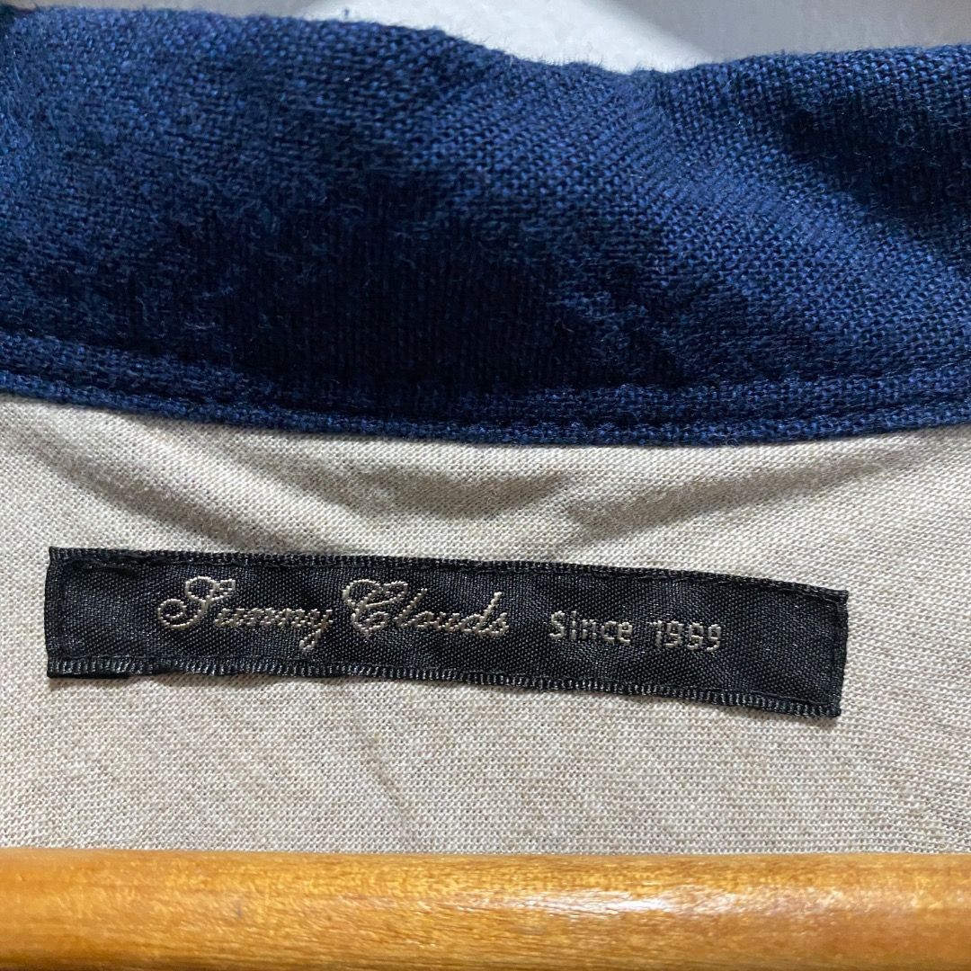 Japanese Brand Sunny Clouds Japan Indigo LS M/L Size US M / EU 48-50 / 2 - 4 Thumbnail