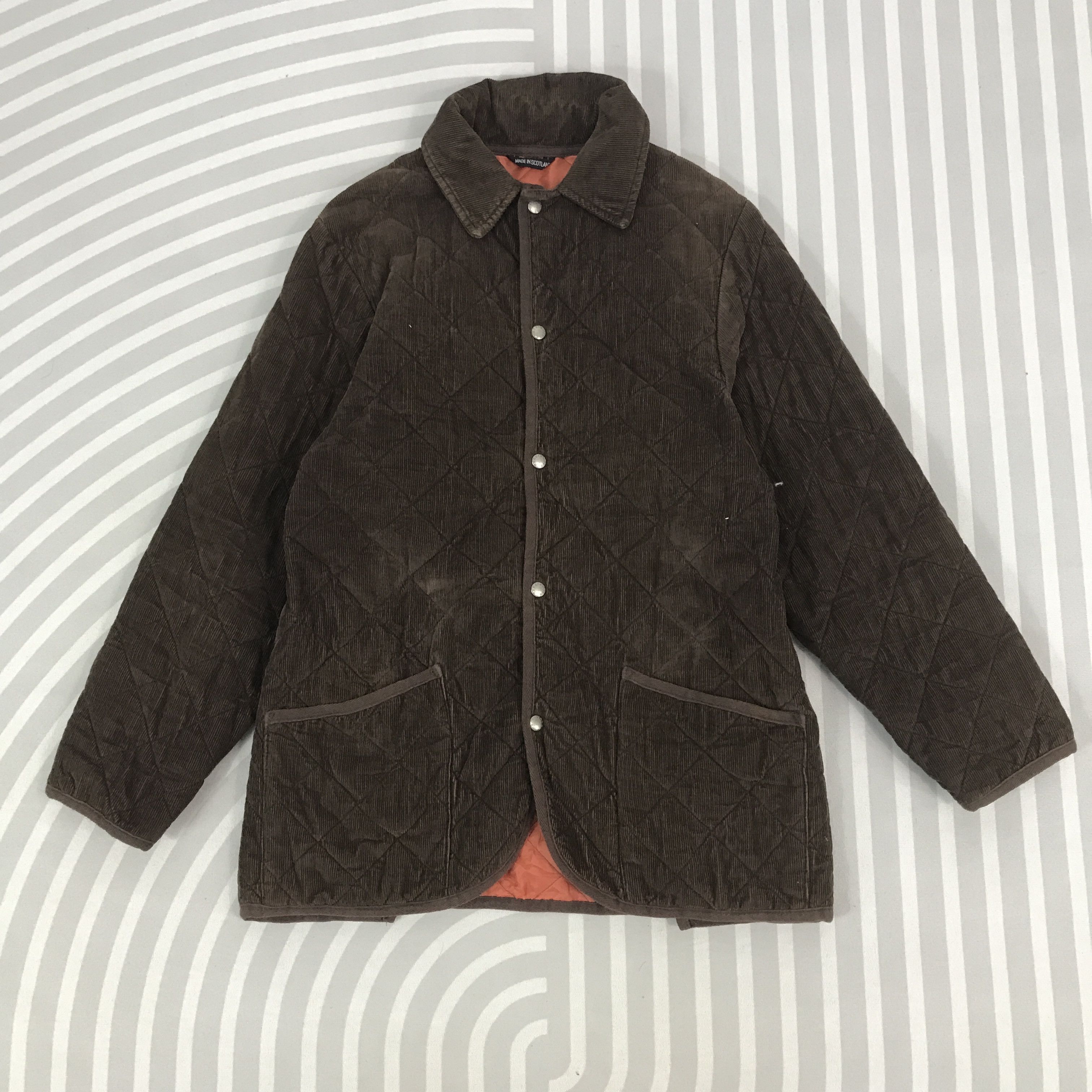 Mackintosh Vintage Mackintosh corduroy snap button Jacket Size US L / EU 52-54 / 3 - 1 Thumbnail