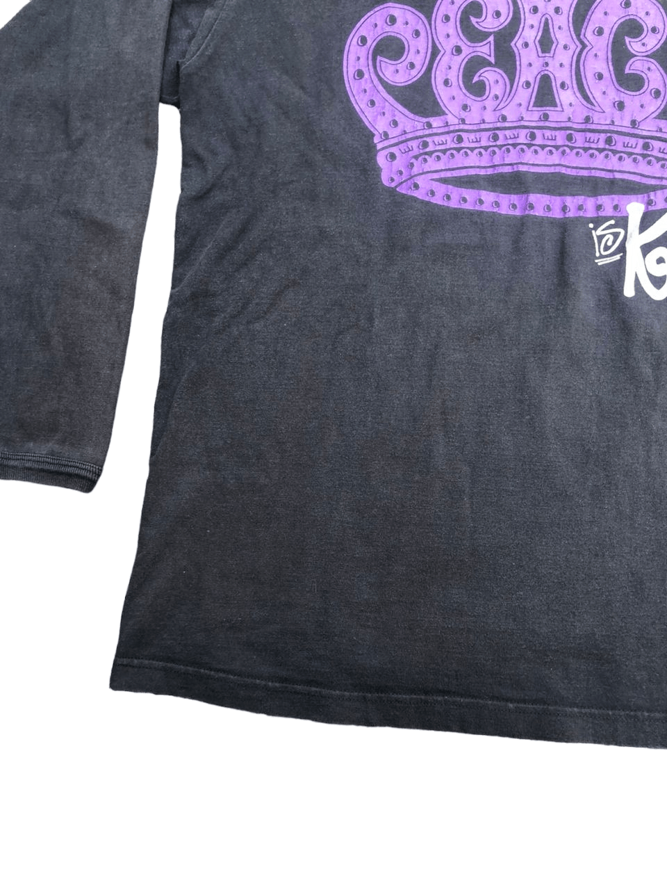Stussy Vintage Y2K Stussy Peace Is King Long Sleeve Tee Sunfaded Size US XL / EU 56 / 4 - 6 Thumbnail