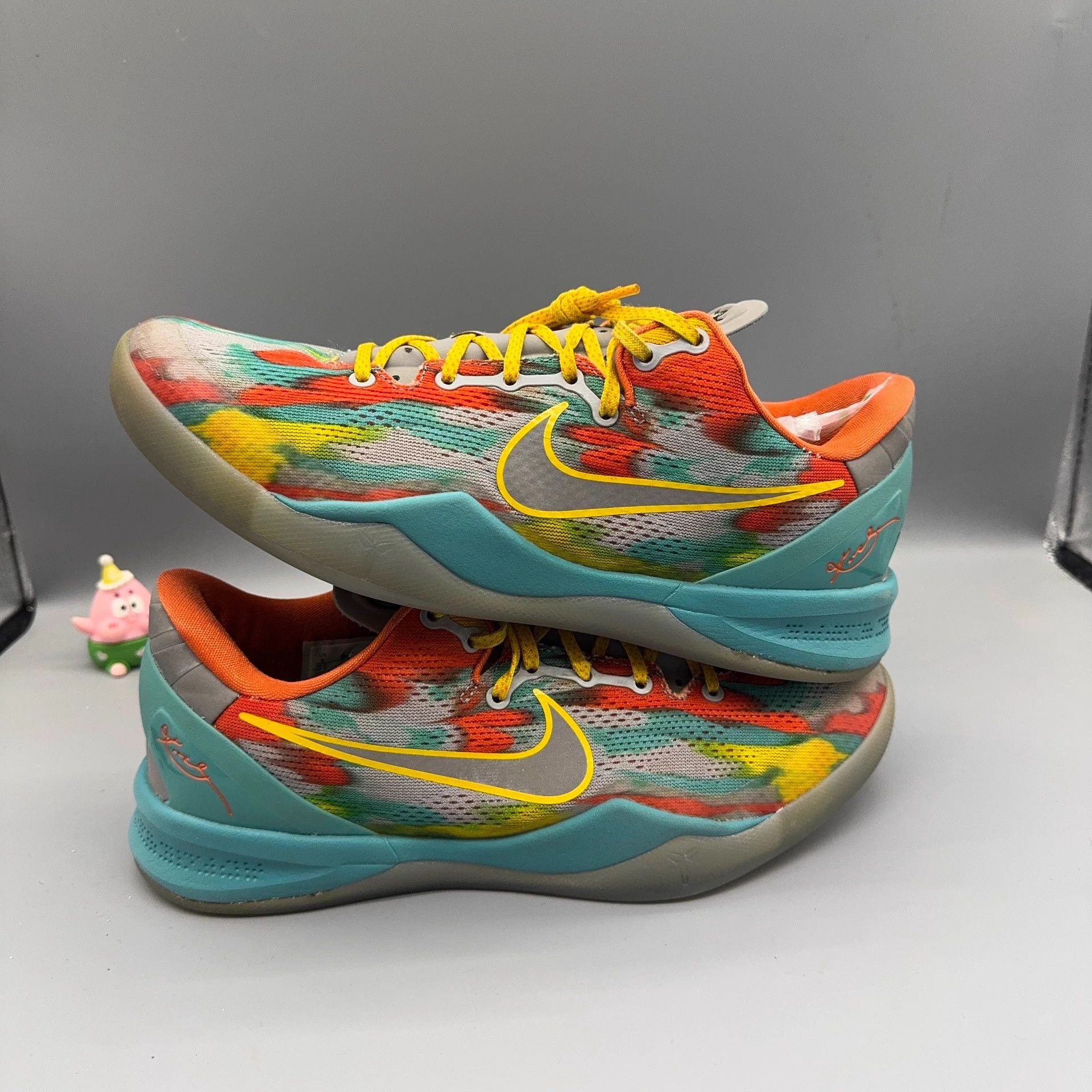 Nike Nike Kobe 8 Blue Red Orange 42.5 Size US 9.5 / EU 42-43 - 5 Thumbnail