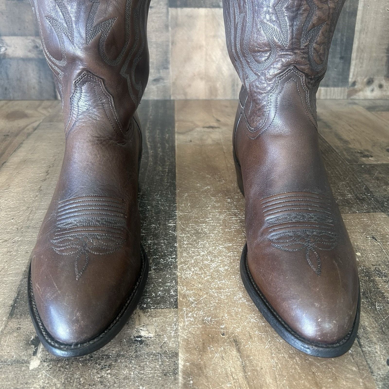 Lucchese Lucchese 2000 Vintage T3099R4 Cowboy Boots Mens 10.5 EE Size US 10.5 / EU 43-44 - 11 Thumbnail