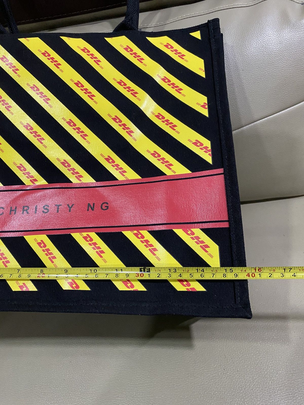 DHL DHL X Christy Ng 50 Years Malaysia Shopping Tote Bag Size ONE SIZE - 8 Thumbnail