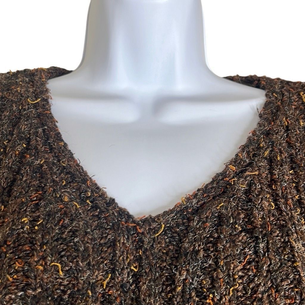 Other Vintage Alps Womens Size Medium V Neck Pullover Sweater Cabl Size M / US 6-8 / IT 42-44 - 3 Thumbnail