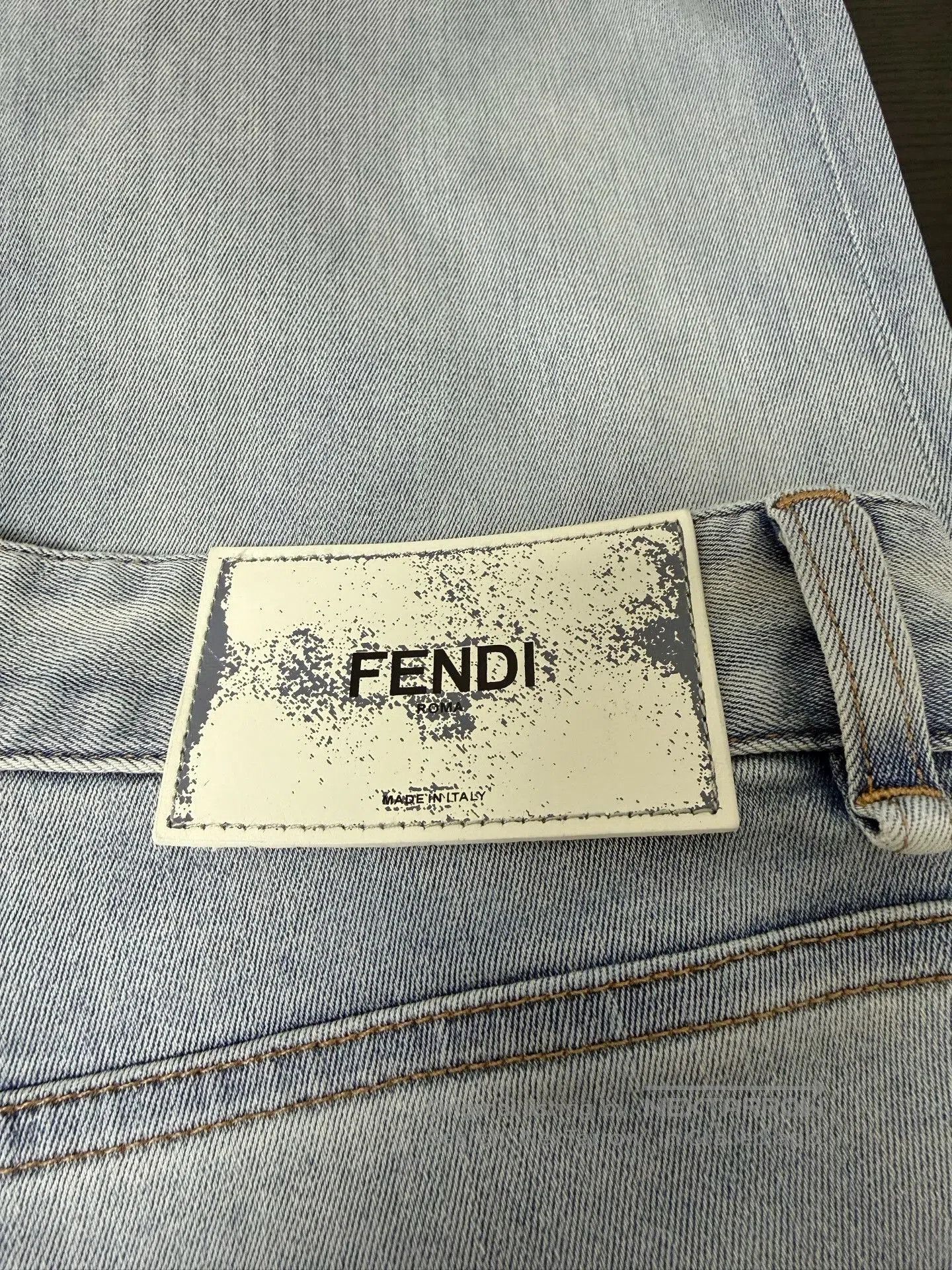 Fendi FENDI Light Blue Jeans. Size 32" / US 10 / IT 46 - 4 Thumbnail