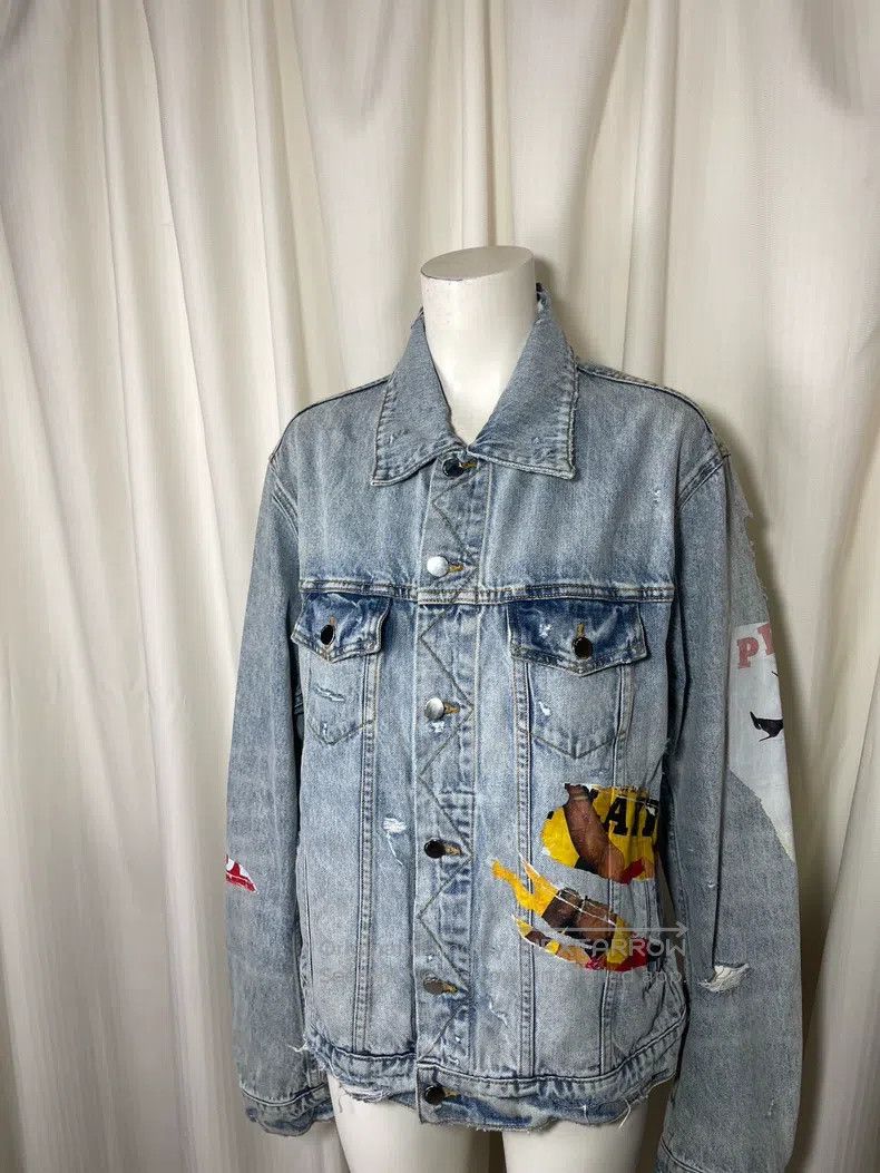 Amiri Amiri Denim jacket Size US XL / EU 56 / 4 - 2 Thumbnail