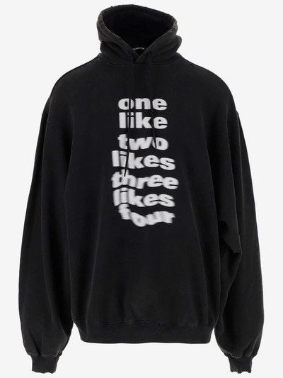 Balenciaga Winter 20 One like Two Likes Three Likes Four Hoodie Size US S / EU 44-46 / 1 - 4 Thumbnail