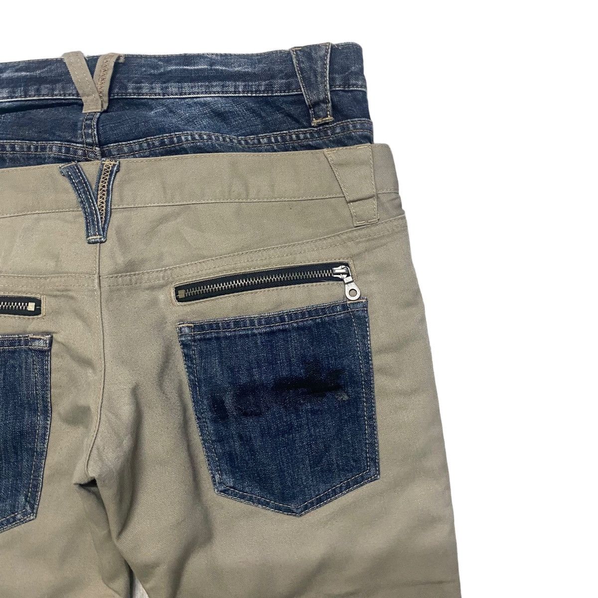 PPFM PPFM Denim Double Waist Pants Size US 32 / EU 48 - 13 Thumbnail