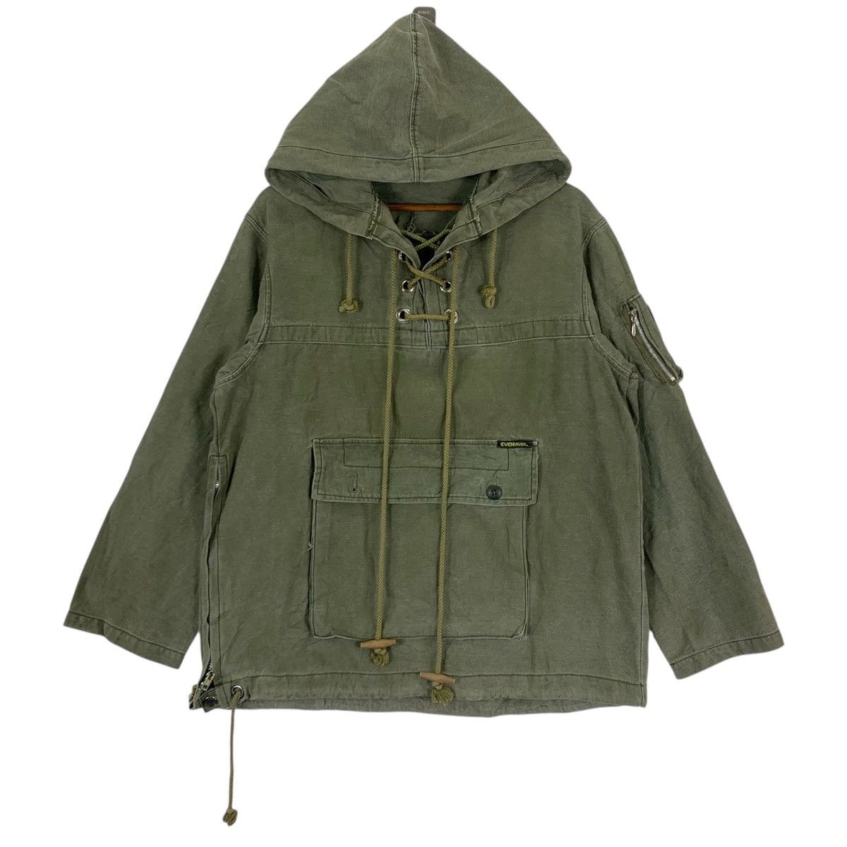 Other × Vintage Vintage Japanese Brand Even River Anorak Hoodie Jacket Size US L / EU 52-54 / 3 - 1 Thumbnail