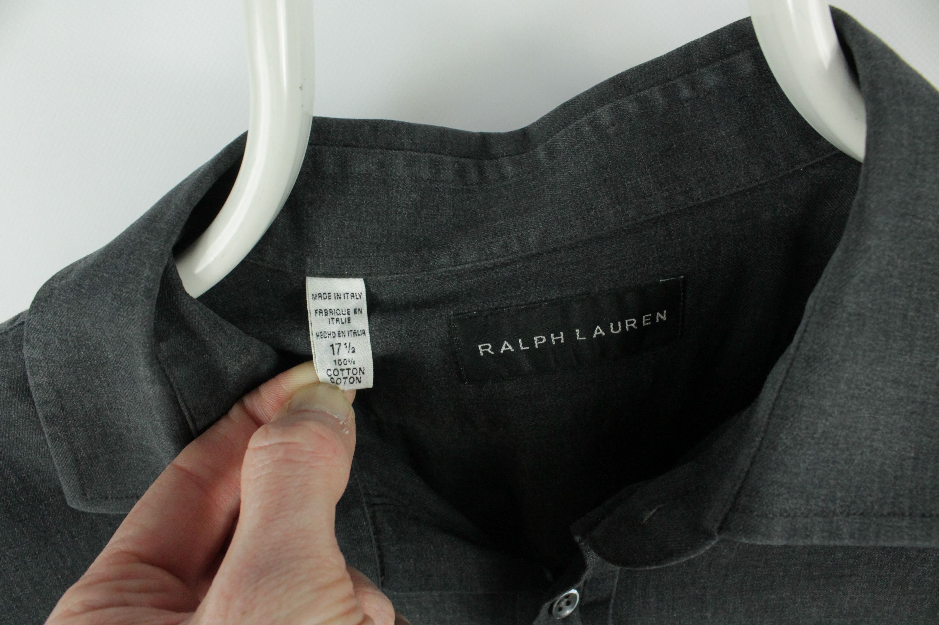 Polo Ralph Lauren Ralph Lauren Black Tag RegularFit Casual/Dress Shirt Size US XL / EU 56 / 4 - 3 Thumbnail
