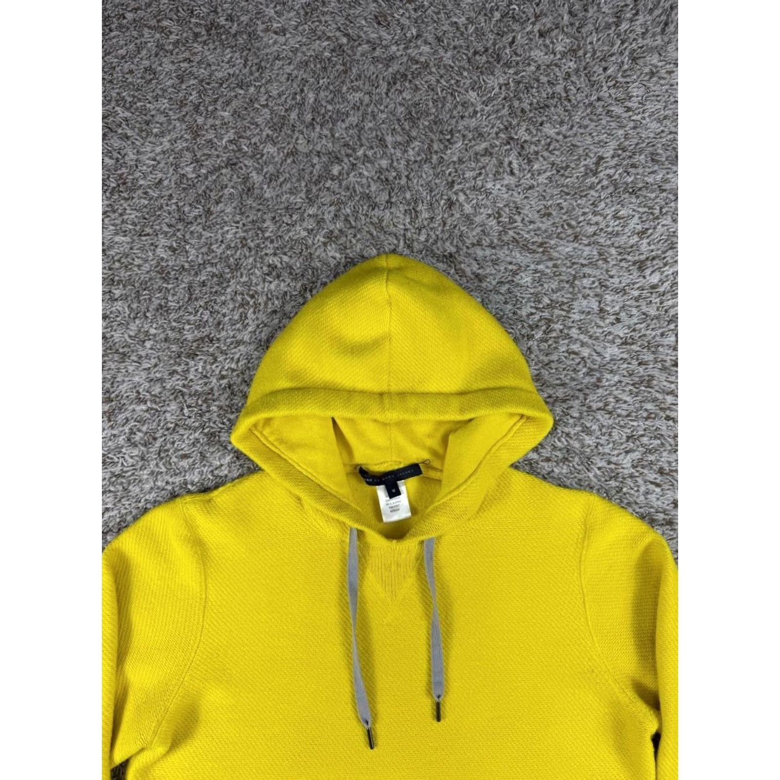 Marc by Marc Jacobs VINTAGE Marc by Marc Jacobs Hoodie Pullover Heavy Knit Yellow Men's M Hooded Pullover Long Sleeve Regular Size Size US M / EU 48-50 / 2 - 2 Thumbnail