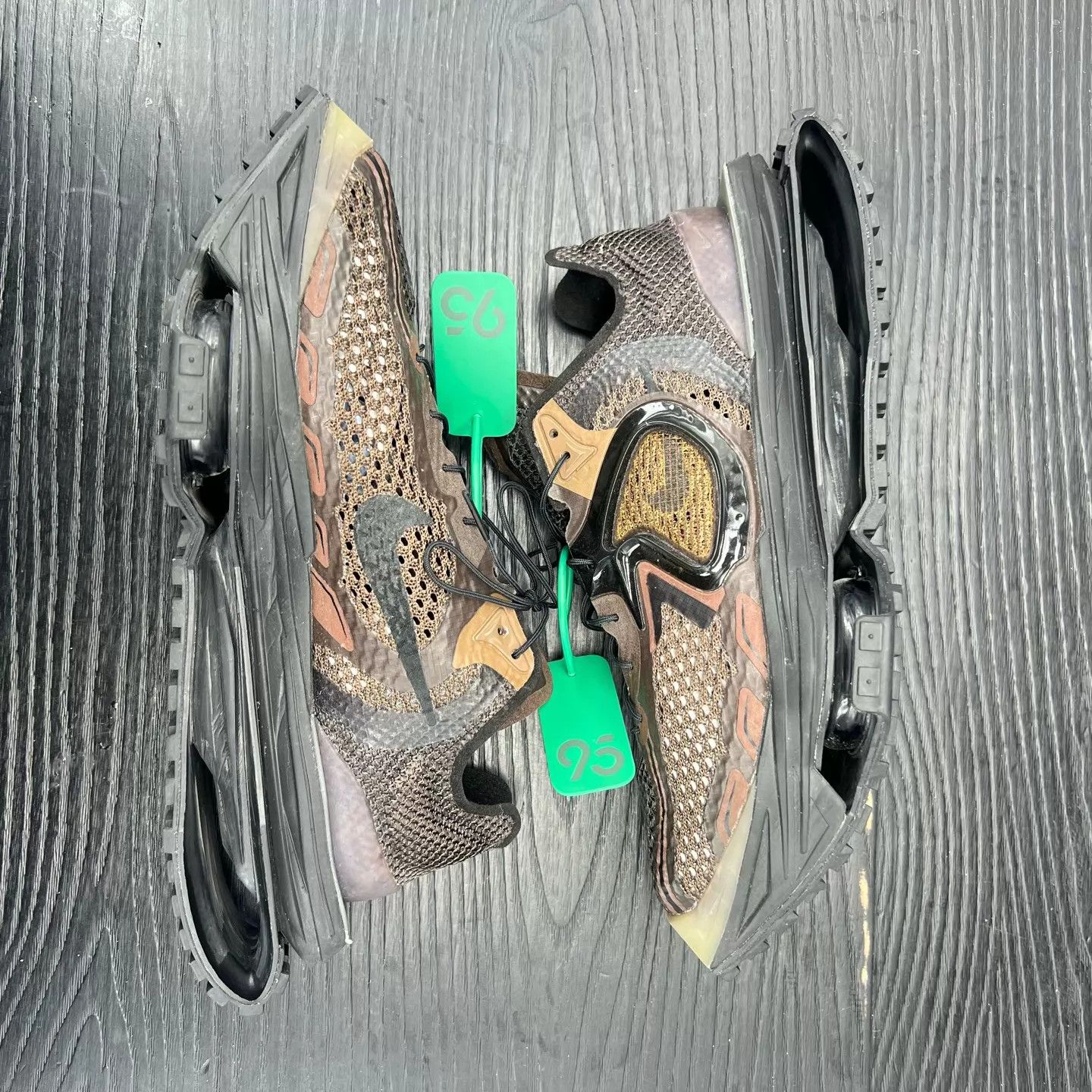 Nike mmw tank shoes black copper size 41 with box Size US 8 / EU 41 - 2 Thumbnail