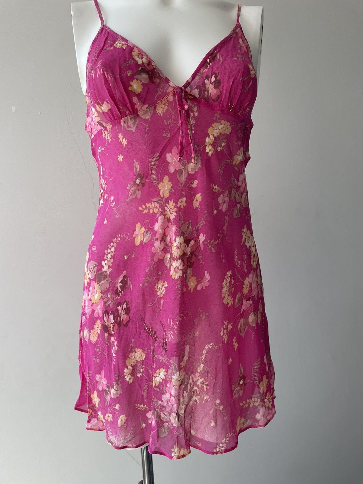 Vintage y2k silk dress Size L / US 10 / IT 46 - 7 Thumbnail