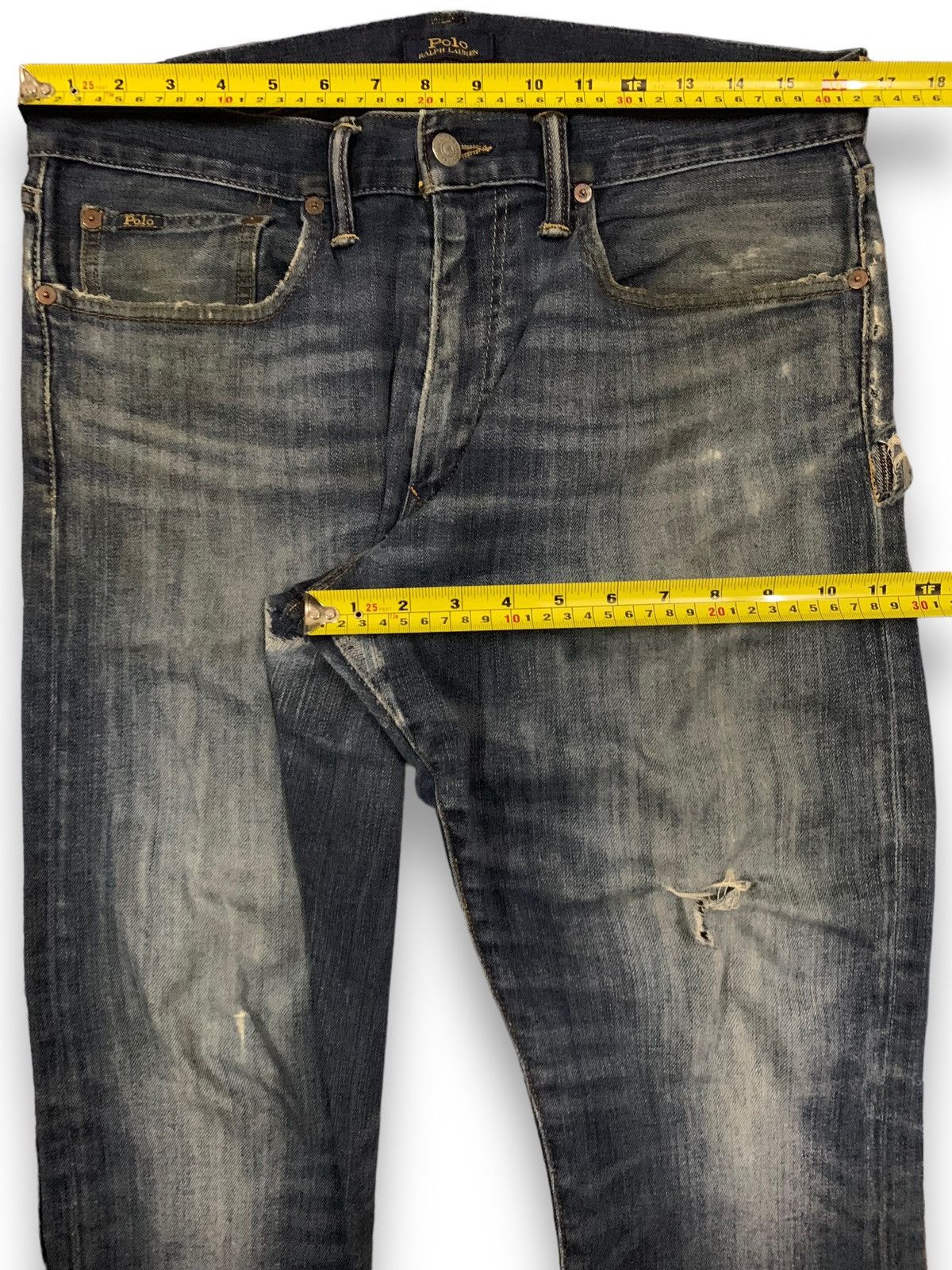 Ralph Lauren Vintage Polo Ralph Lauren The Sullivan Slim Straight Jeans Size US 33 - 18 Thumbnail