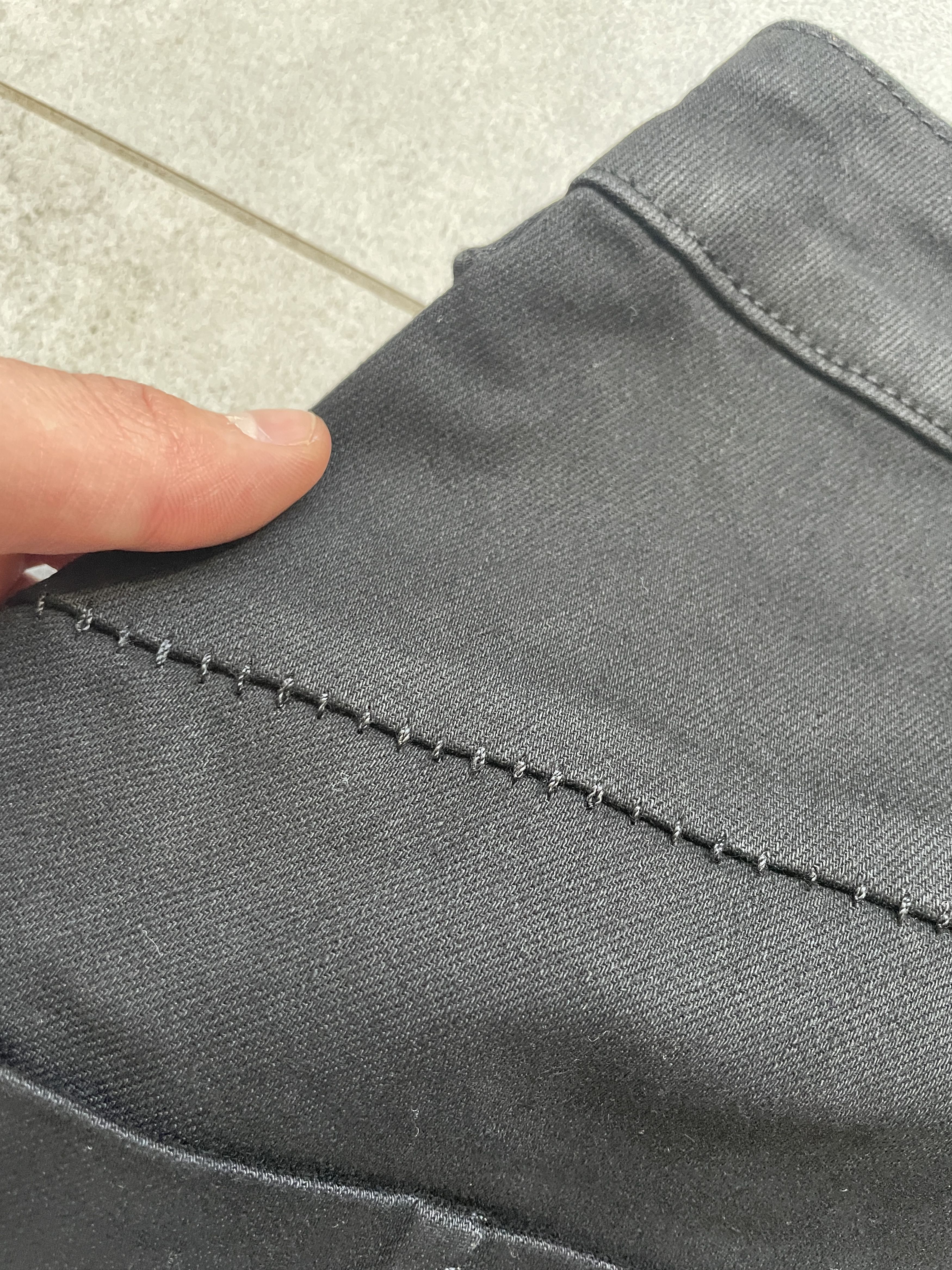 Thom Krom THOM KROM STITCH DROPPED CROTCH RICK OWENS TYPE PANTS Size US 31 - 6 Thumbnail