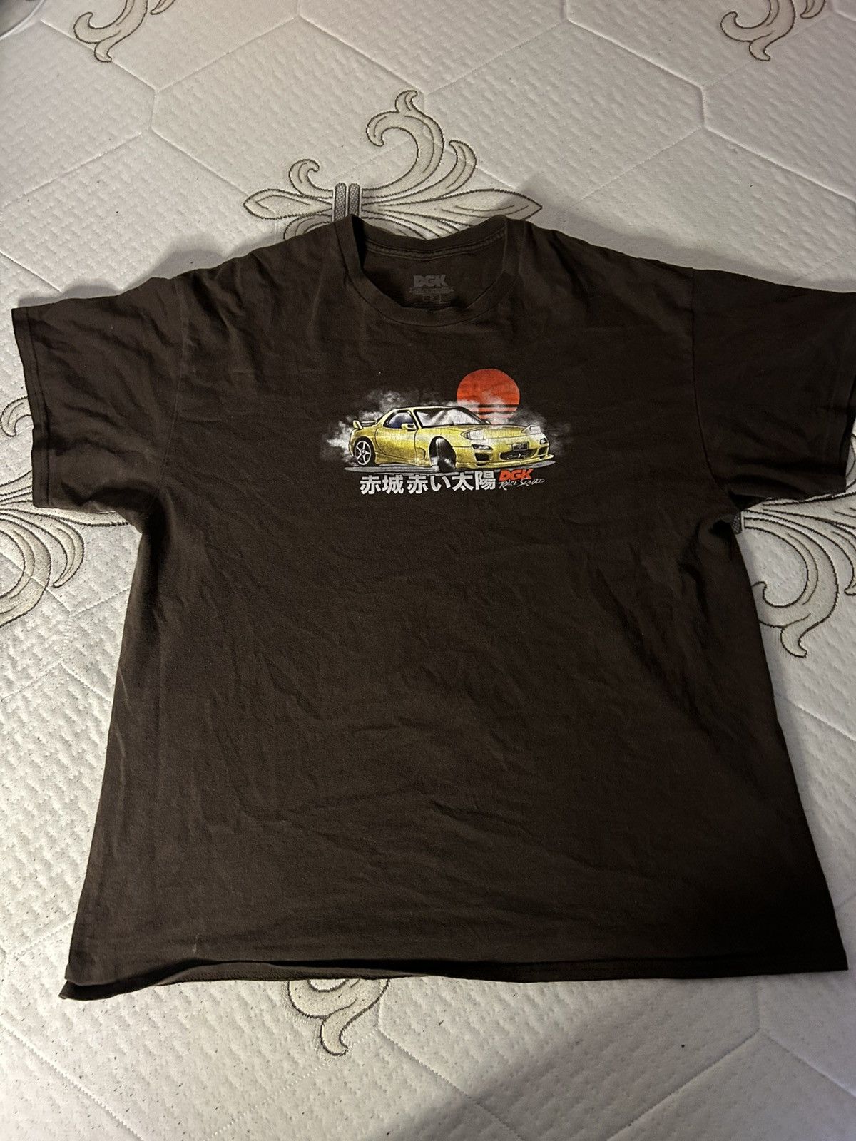 DGK DGK Racing Graphic Tee (Black/Brown Fade, JDM Style, XL) Size US XL / EU 56 / 4 - 1 Thumbnail