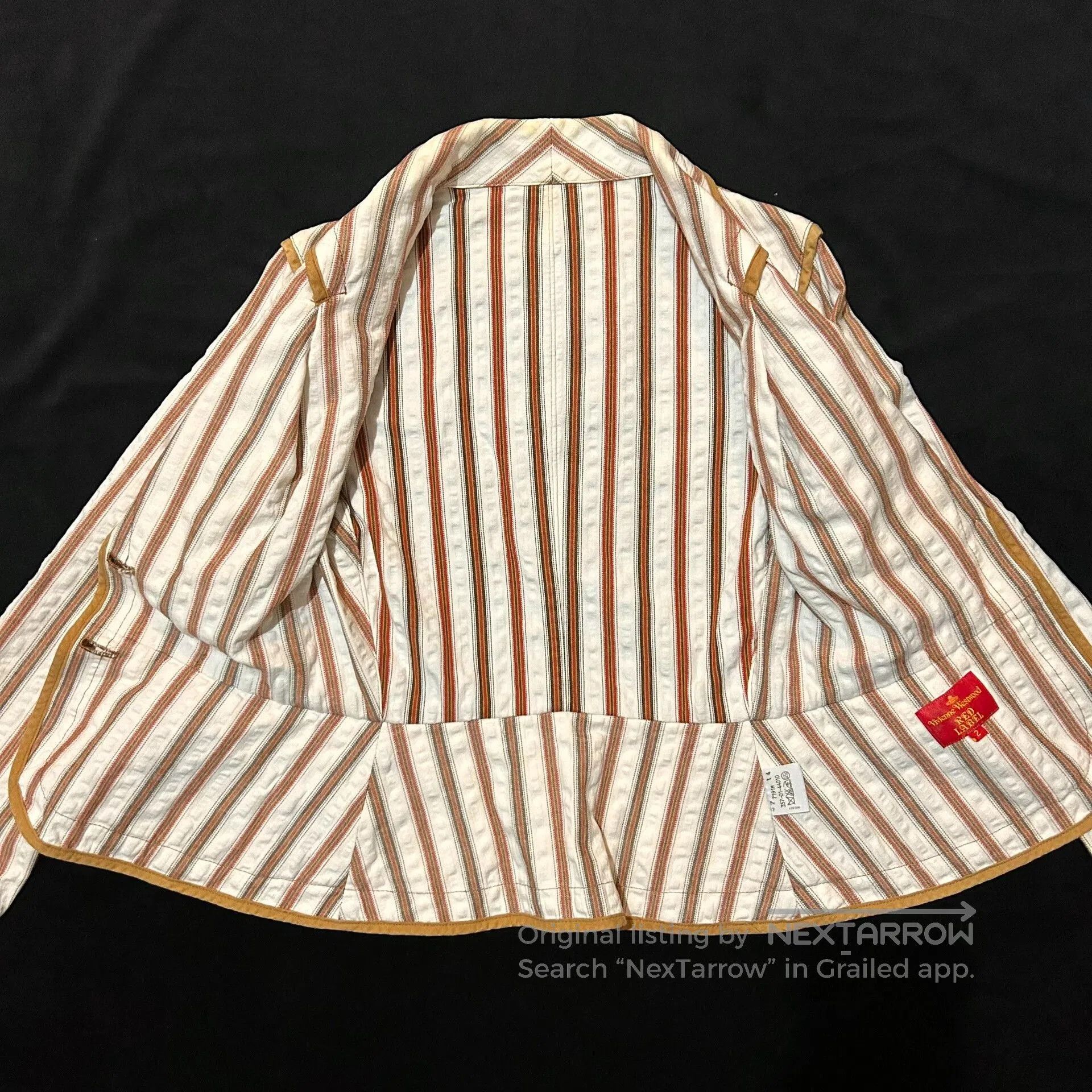 Vivienne Westwood Vivienne Westwood Vintage Striped Blazer. Size M / US 6-8 / IT 42-44 - 4 Thumbnail