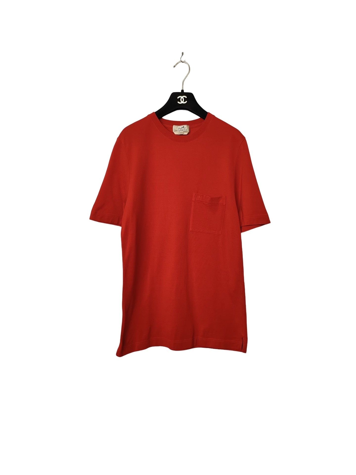 Hermes Hermes H Pocket Short Sleeve T-Shirt Size S Size US S / EU 44-46 / 1 - 1 Thumbnail