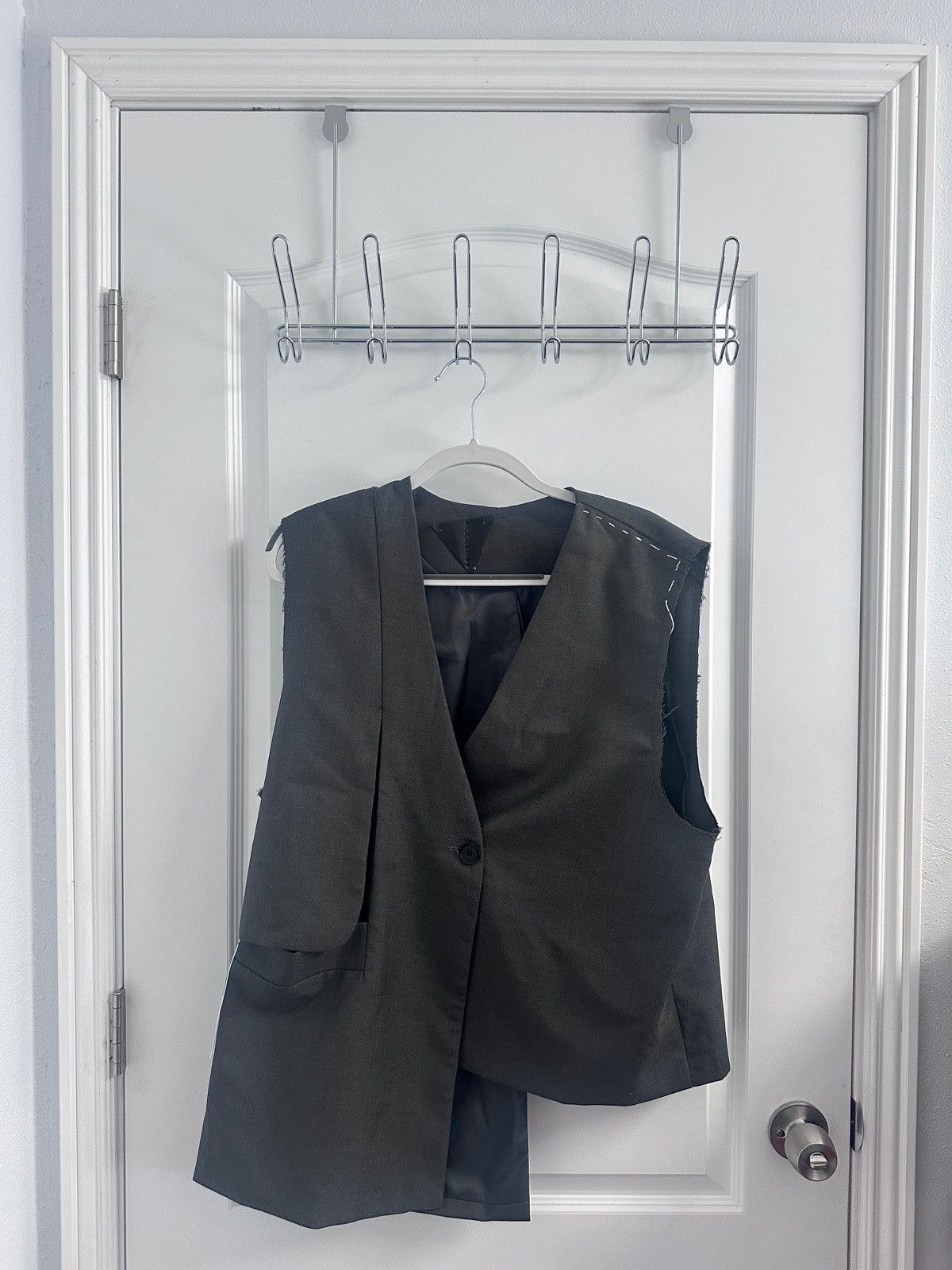 Other Paul Chiang Oversized Asymmetrical Vest Size M / US 6-8 / IT 42-44 - 2 Thumbnail