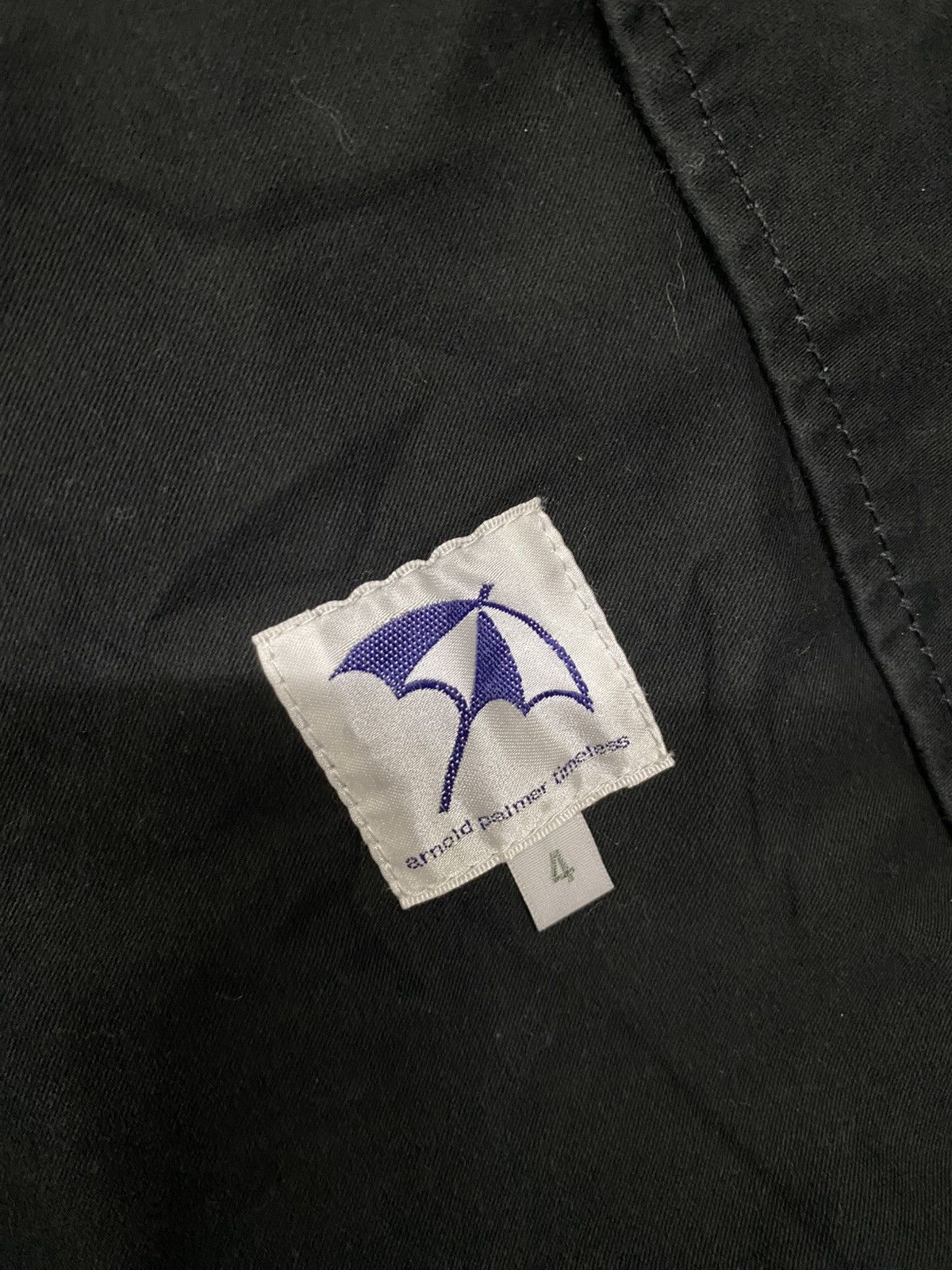 Japanese Brand Arnold Palmer Cotton Khakis Black Button Jacket Size US M / EU 48-50 / 2 - 9 Thumbnail