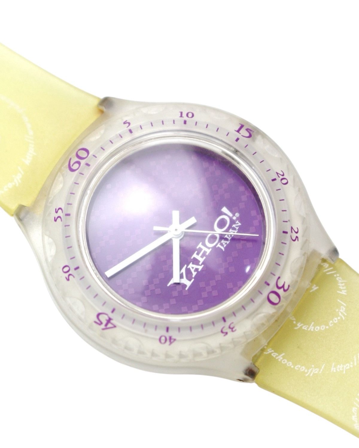 Vintage 2000S YAHOO! JAPAN PROMO WATCH – PURPLE DIAL Size ONE SIZE - 4 Thumbnail