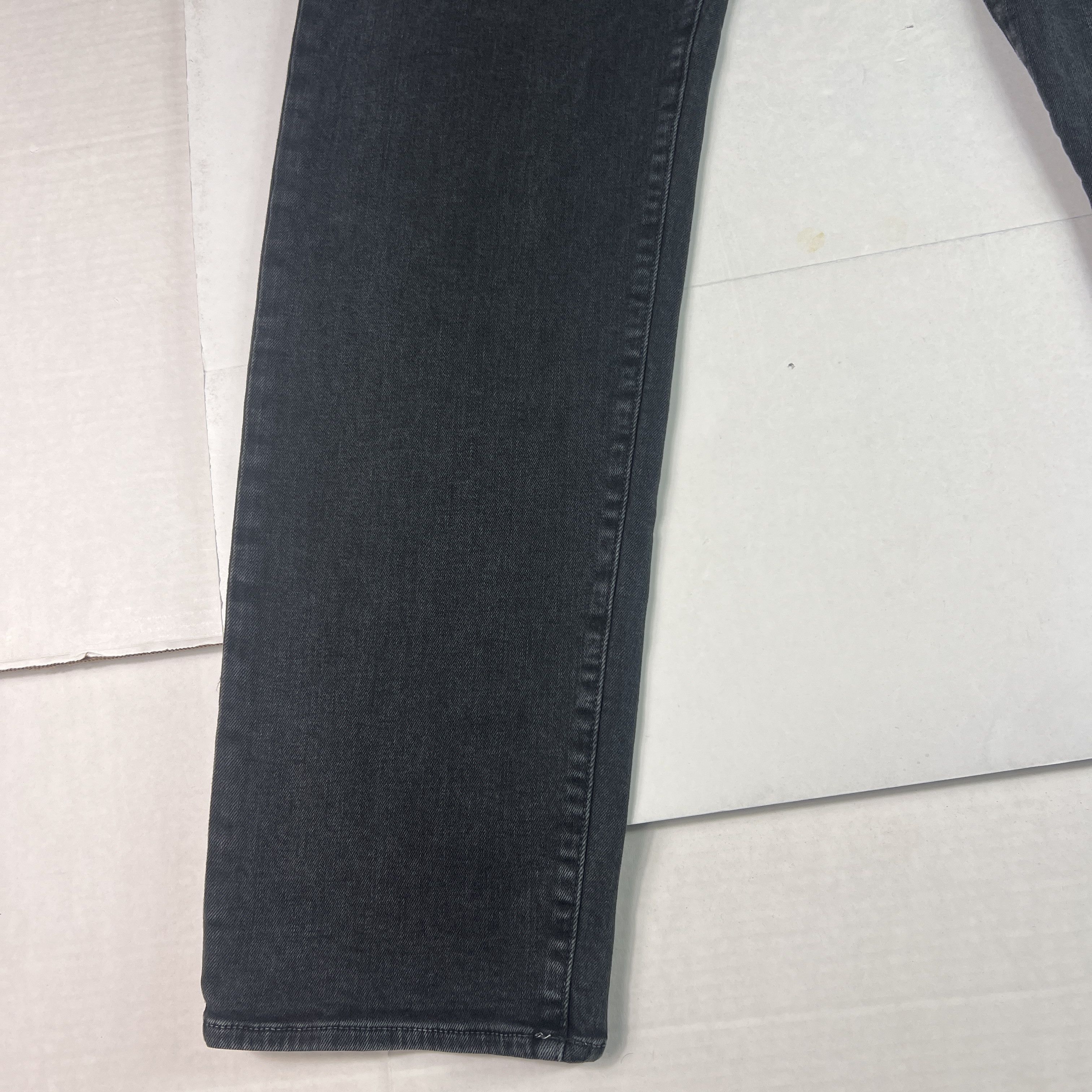 Baldwin Baldwin Jeans Henley Slim Straight Dark Grey Stretch Denim Size US 37 - 6 Thumbnail