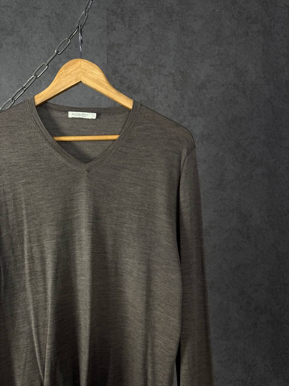 Suitsupply Suitsupply luxury designer wool sweater Size US M / EU 48-50 / 2 - 2 Thumbnail