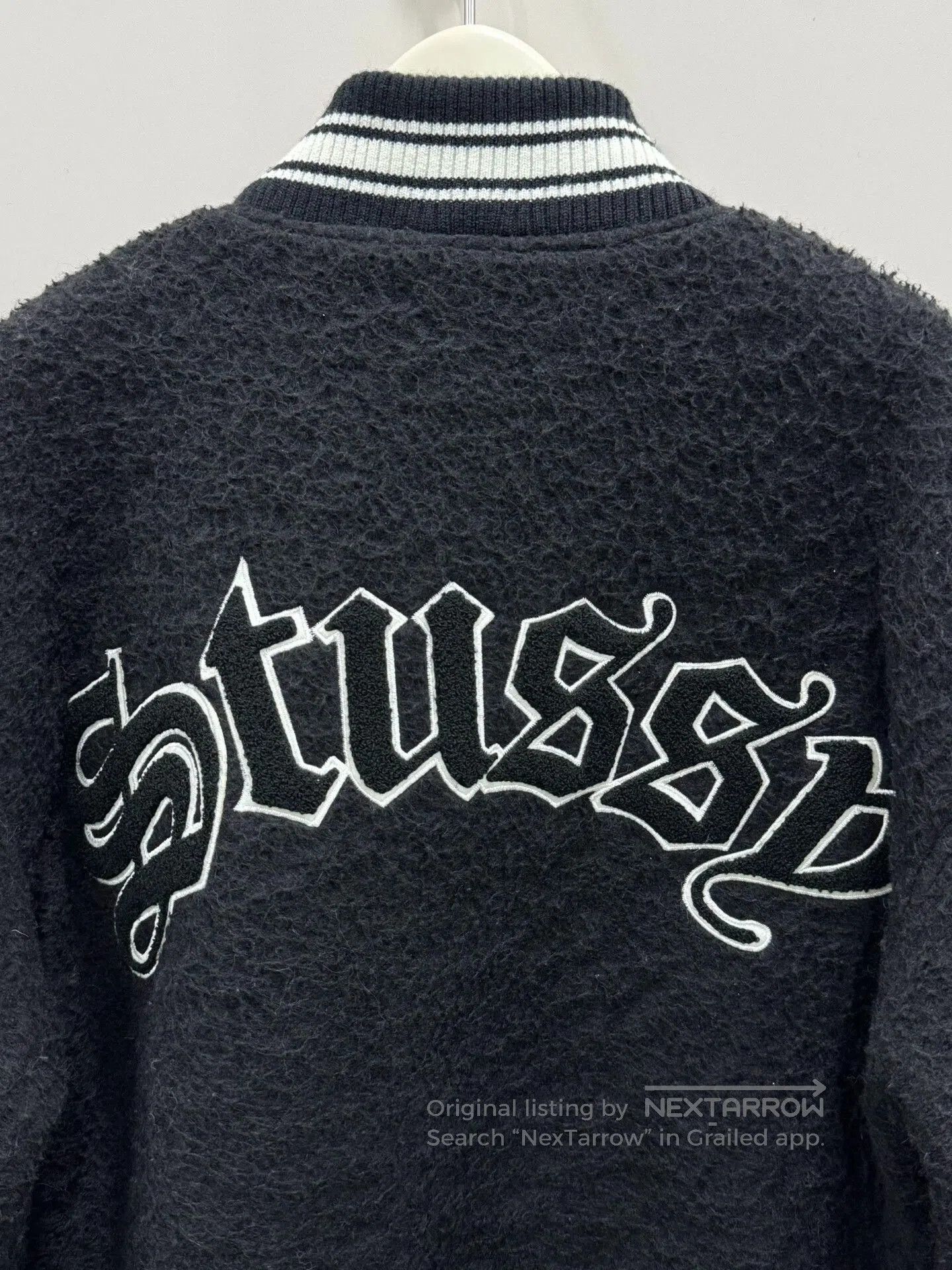 Stussy stussy wool embroidered bomber jacket size L. Size US L / EU 52-54 / 3 - 5 Thumbnail