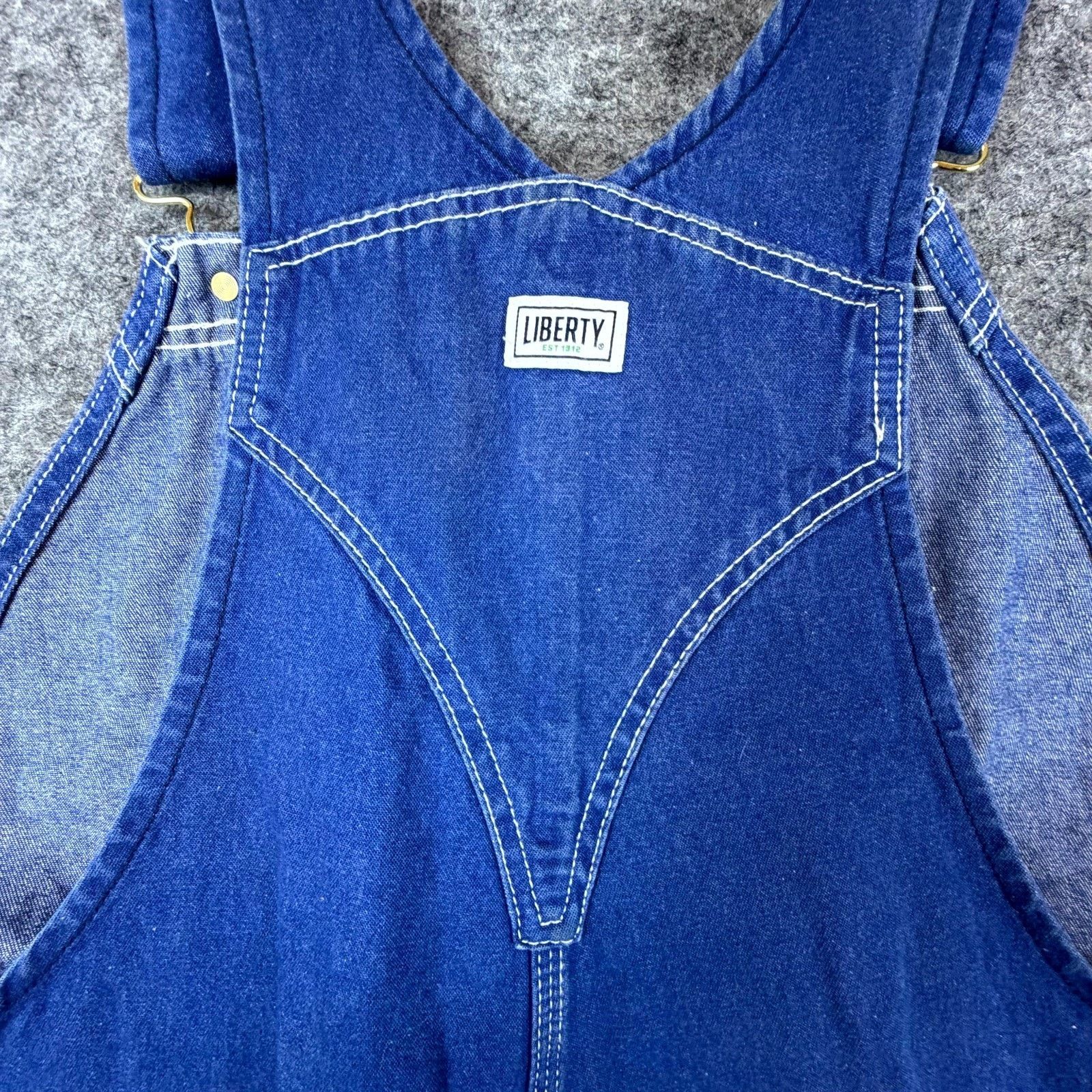 Liberty VTG Liberty Bib Overalls 40 Blue Denim Carpenter Dungaree Size US 40 / EU 56 - 8 Thumbnail