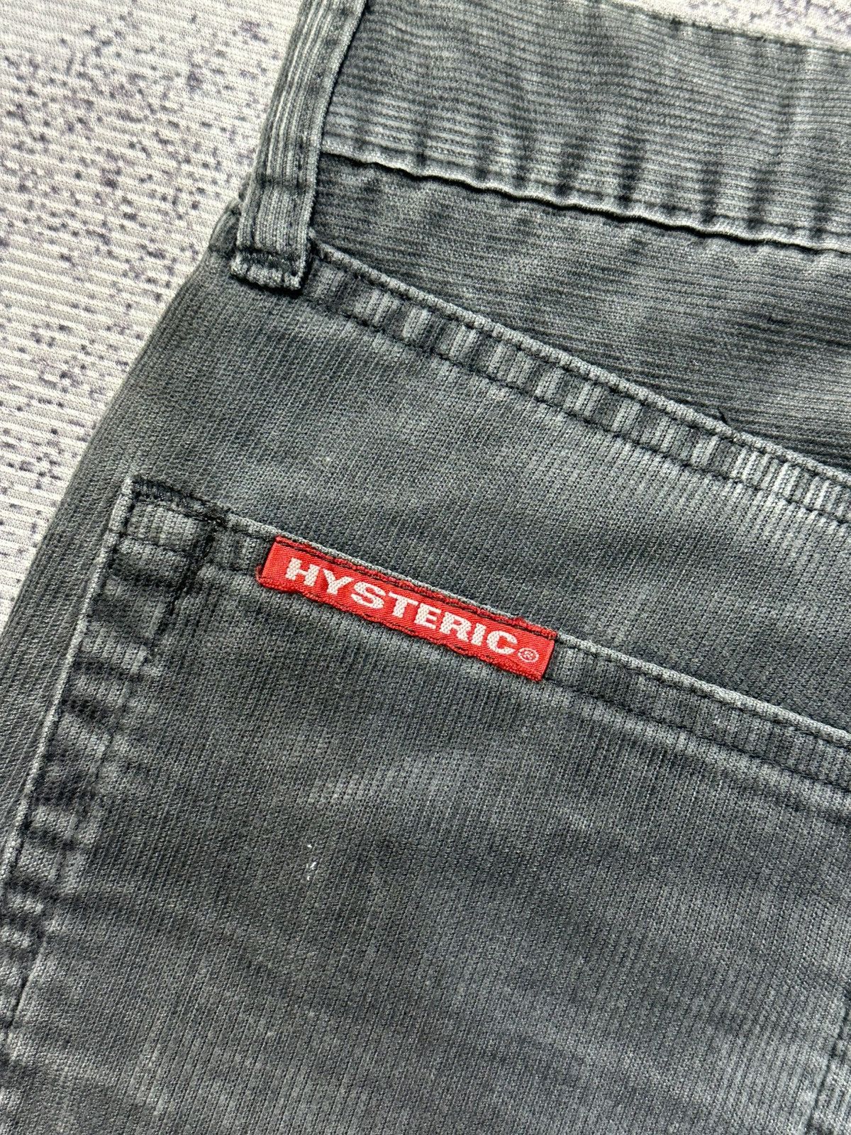 Hysteric Glamour × Undercover 2000s Hysteric Glamour Corduroy Grey Kinky Jeans Size US 30 / EU 46 - 12 Thumbnail