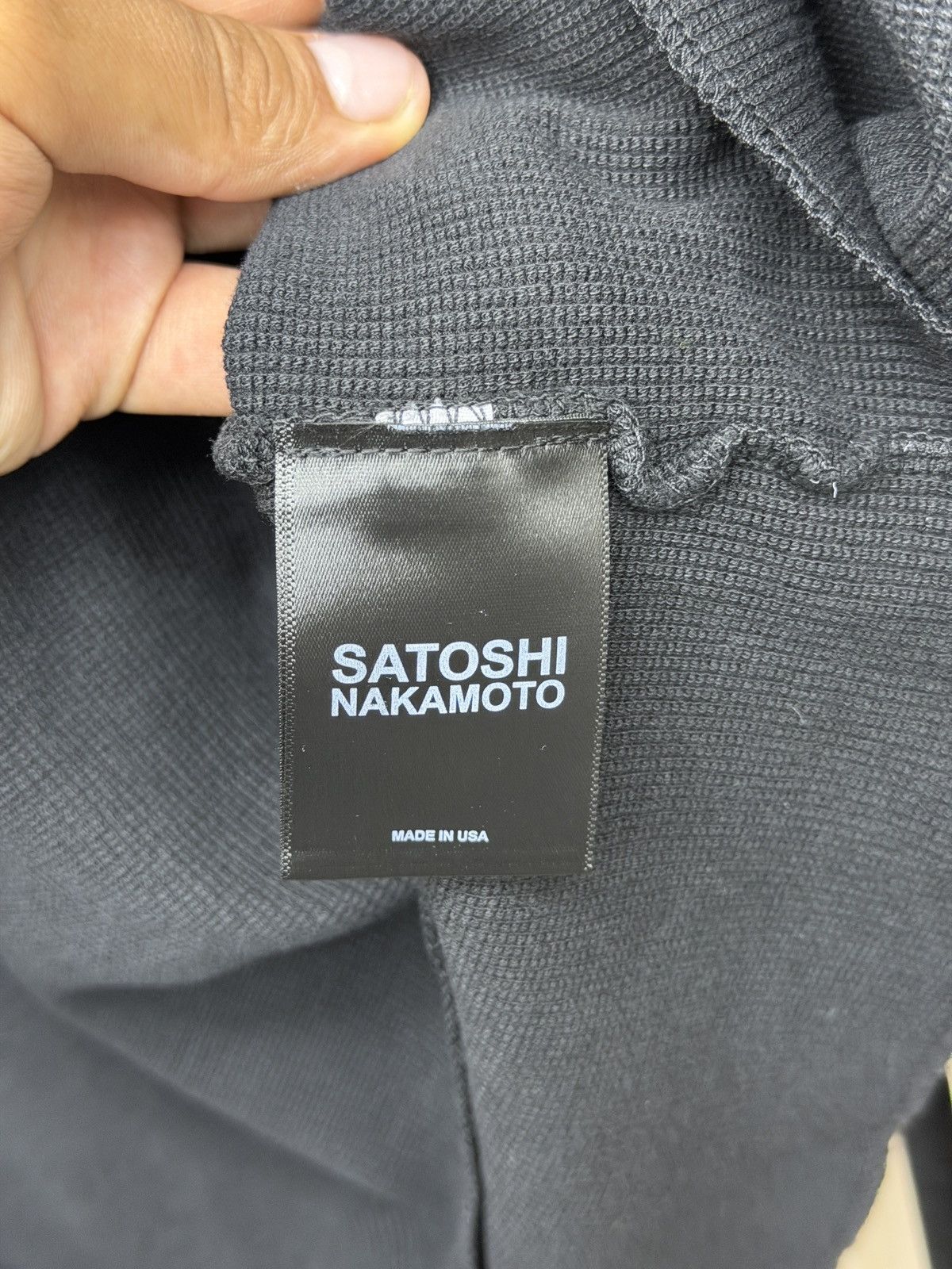 Satoshi Nakamoto Satoshi Nakamoto Logo Thermal Size US L / EU 52-54 / 3 - 8 Thumbnail