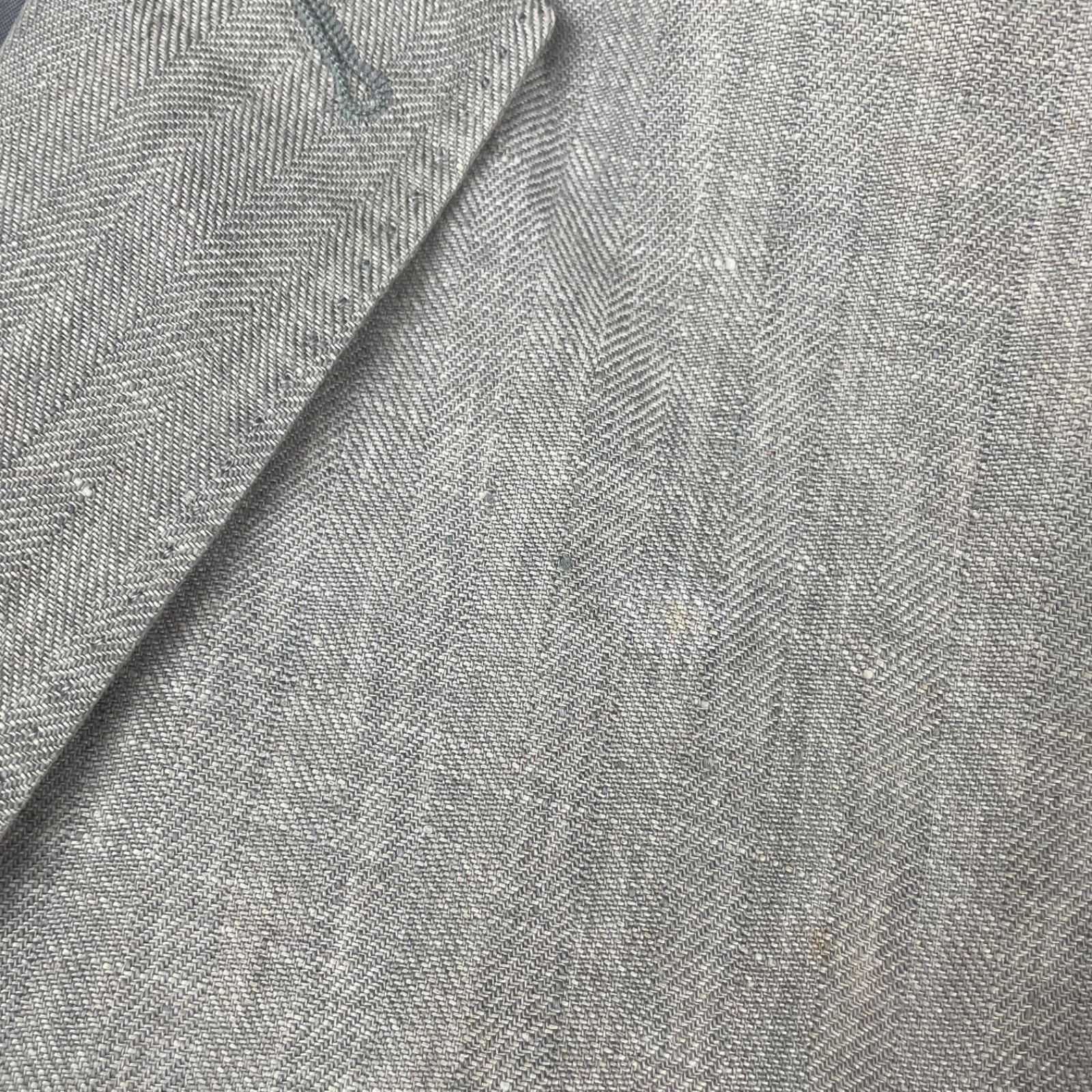 Tommy Bahama Tommy Bahama Men’s 100% Irish Linen 2-Button Blazer Beige/Ta Size 40R - 17 Thumbnail