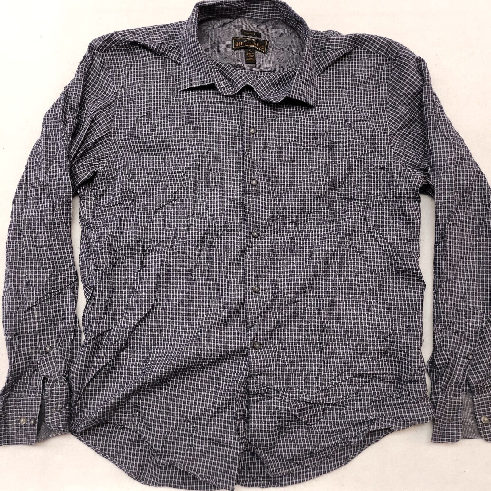 Jos. A. Bank Jos A Bank Tartan Flannel Button Up Shirt Mens Size XL Blue Size US XL / EU 56 / 4 - 2 Thumbnail