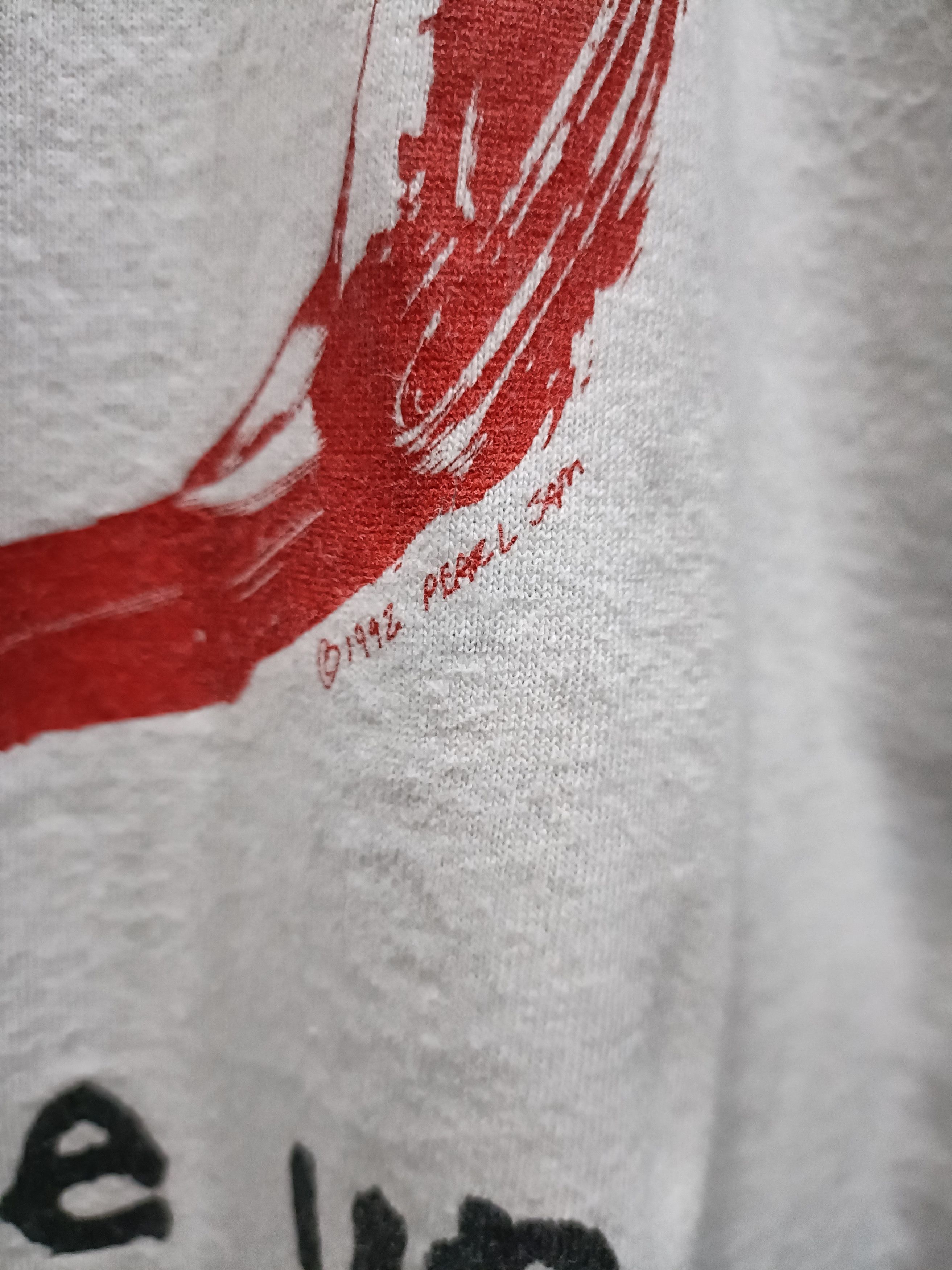 Vintage Vintage 1992 Pearl Jam European Summer Tour T Shirt Size US XL / EU 56 / 4 - 3 Thumbnail