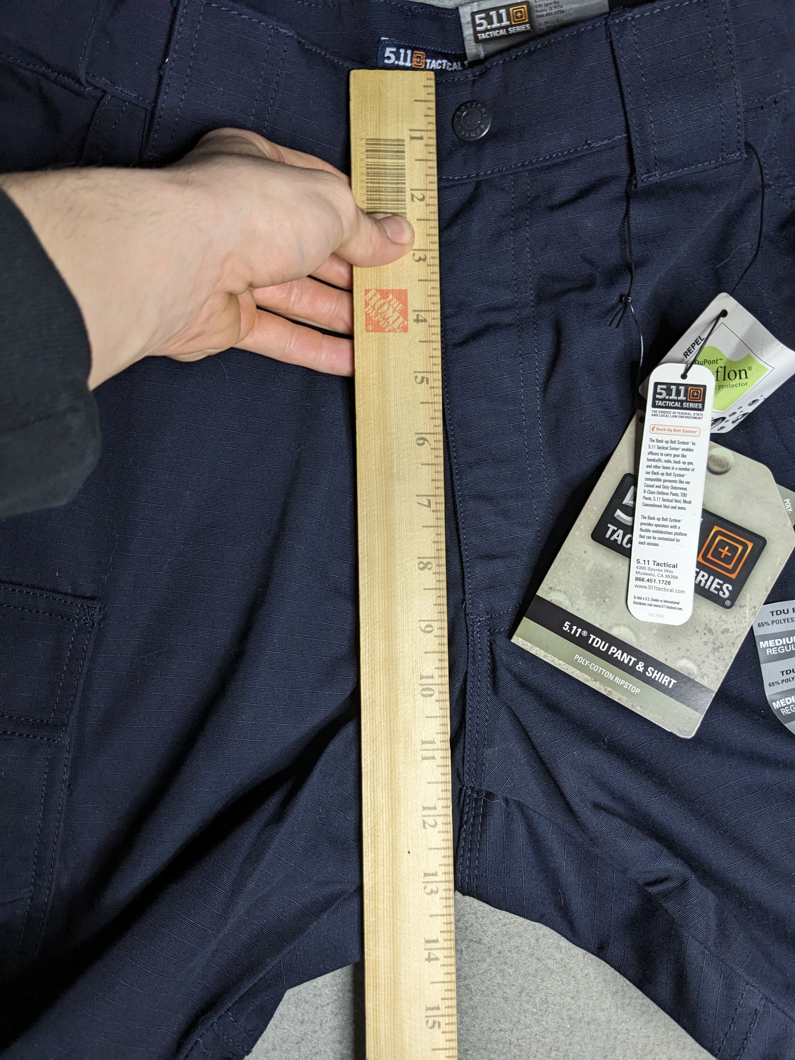 5.11 5.11 Tactical TDU Mens Pants 32x33 Medium/Regular Ripstop Size US 32 / EU 48 - 14 Thumbnail