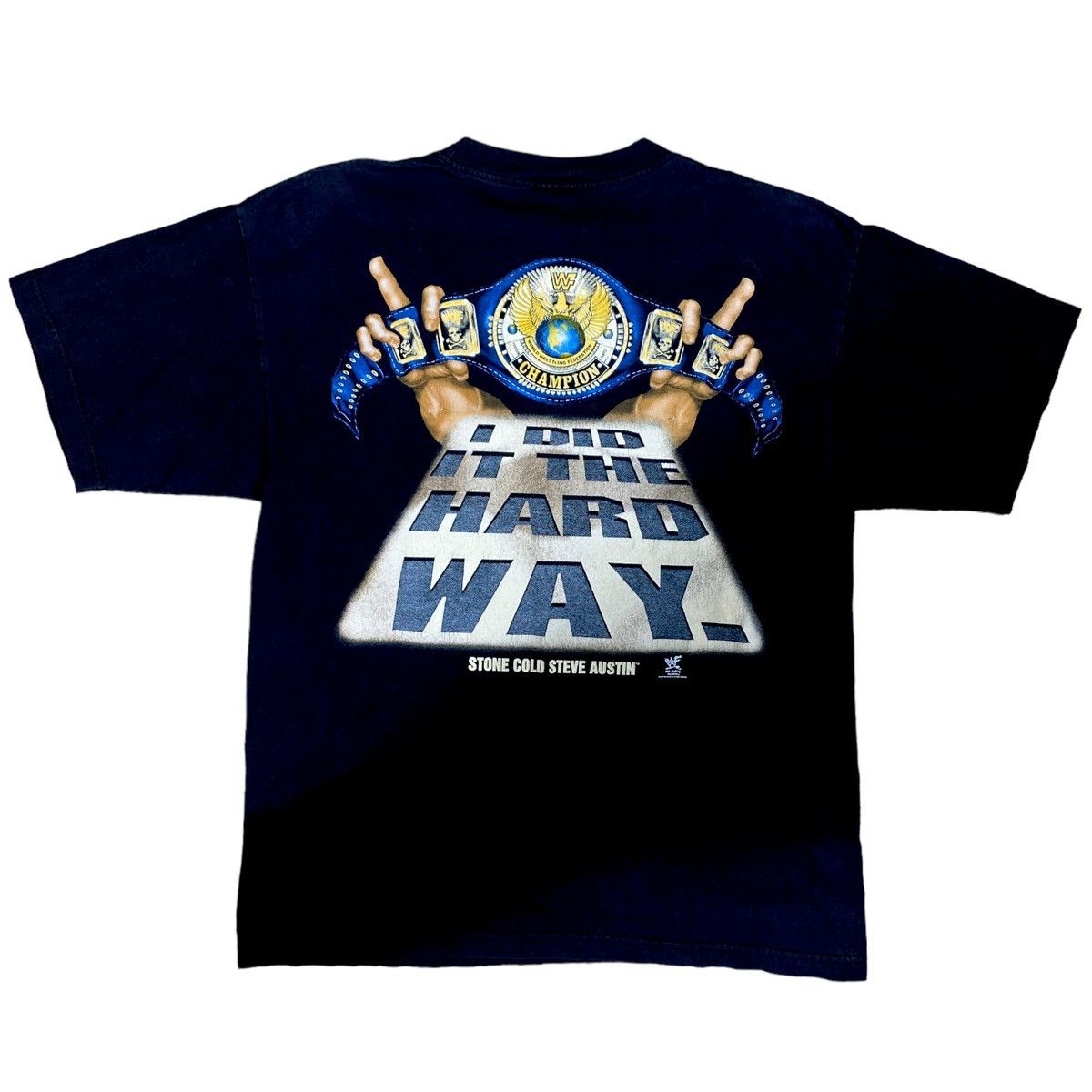 WWE STONE COLD STEVE AUSTIN WINGED EAGLE BELT Size US XL / EU 56 / 4 - 1 Thumbnail
