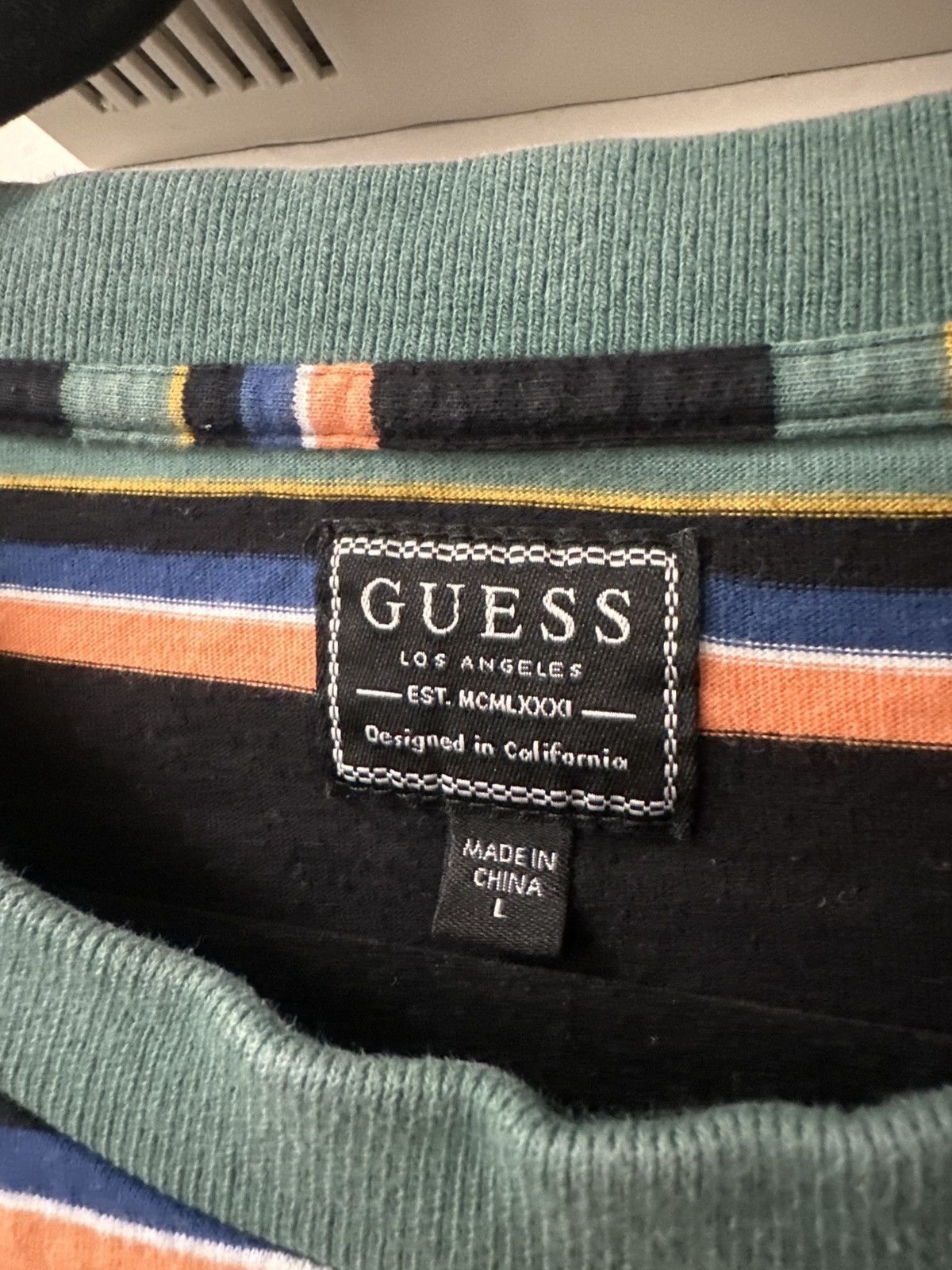 Guess Guess Los Angeles T-shirt Size US L / EU 52-54 / 3 - 5 Thumbnail