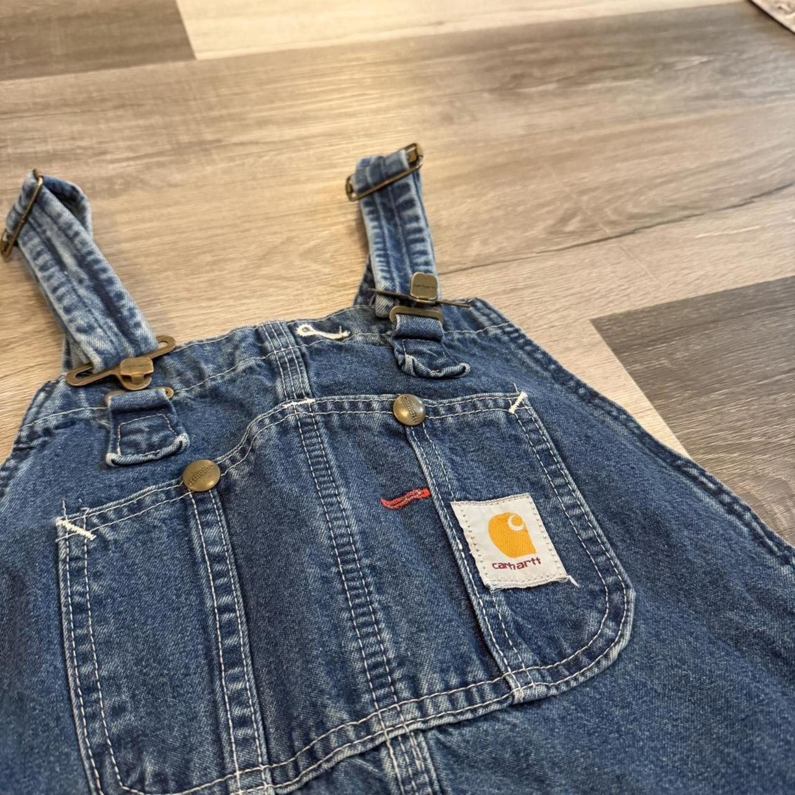 Other vintage carhartt denim overalls 0s 34x30 Size US 34 / EU 50 - 2 Thumbnail