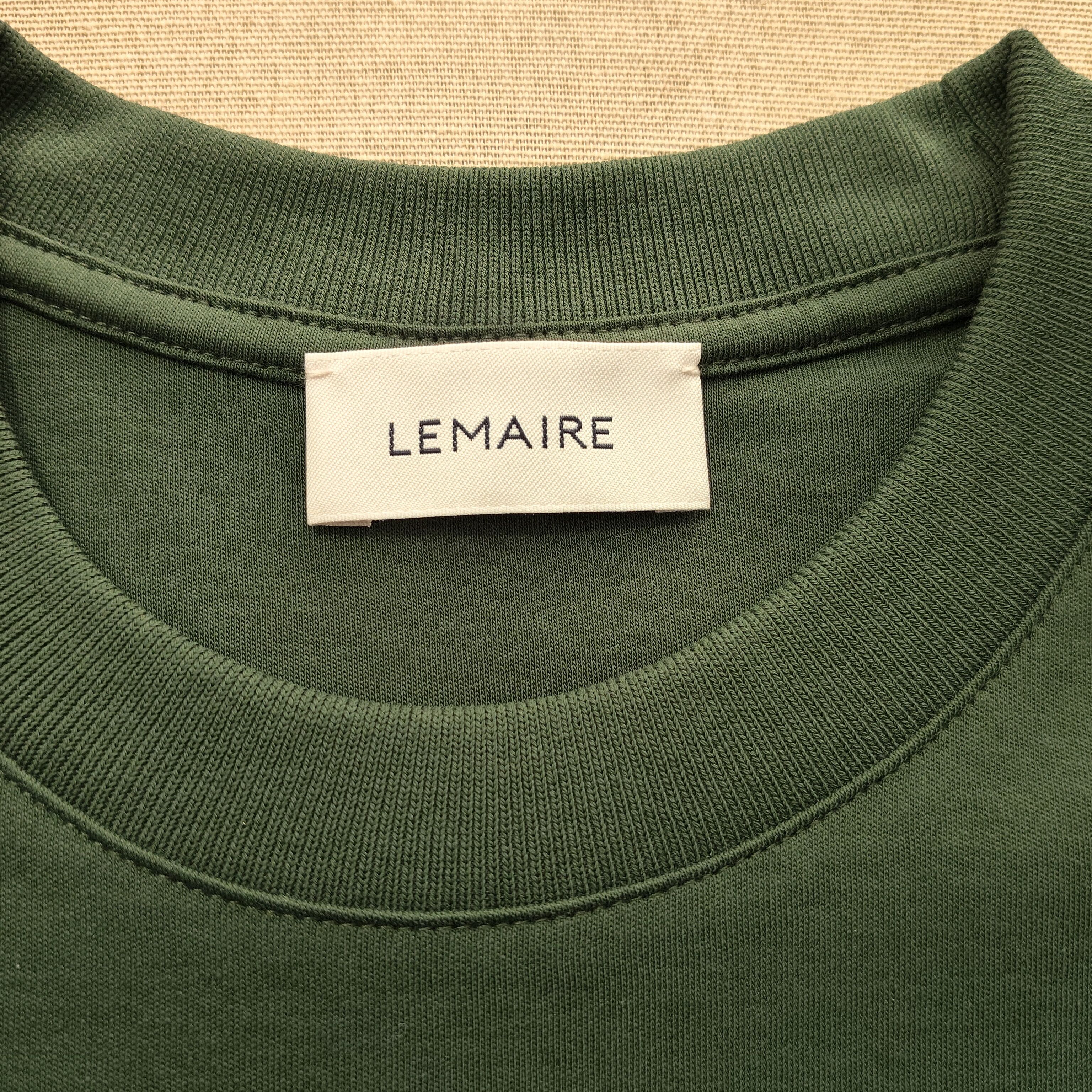 Lemaire Lemaire soft cotton classic t-shirt Size US M / EU 48-50 / 2 - 11 Thumbnail