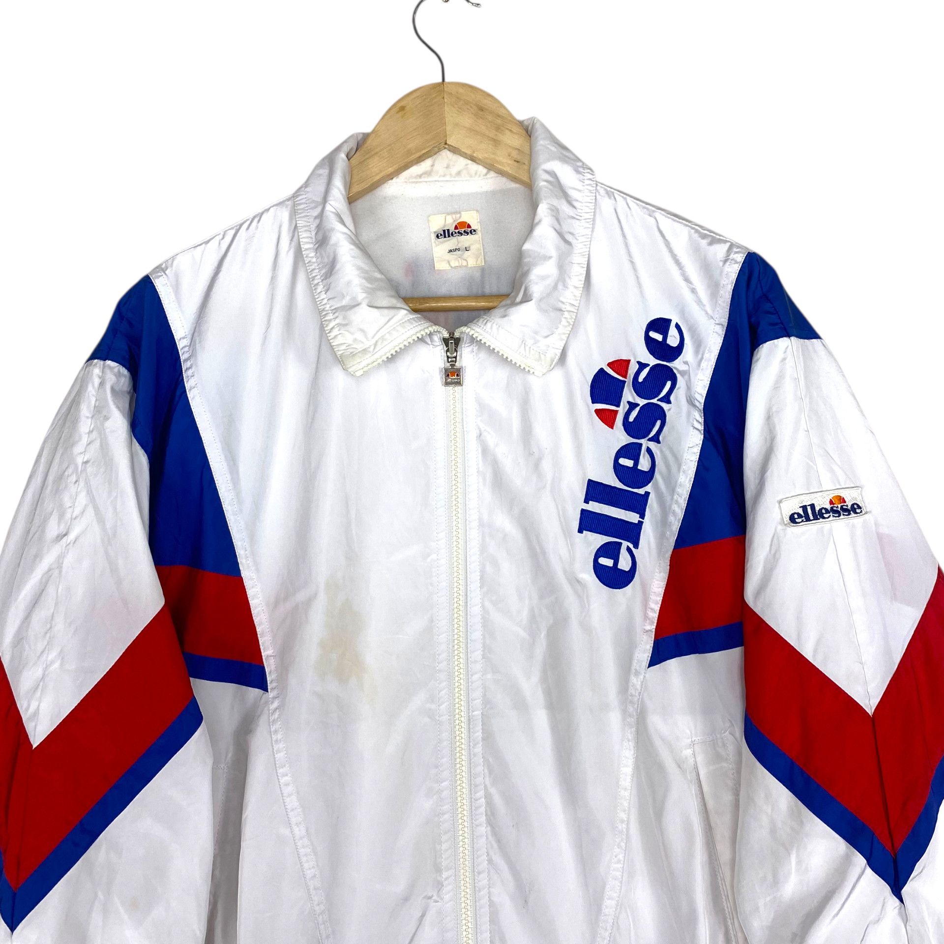 Ellesse 💥 90s ELLESSE PERUGIA ITALIA SPORT ZIPPER JACKET Size US M / EU 48-50 / 2 - 5 Thumbnail