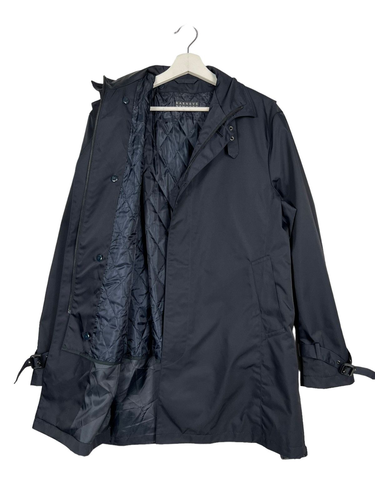 Barneys New York 🔥 BARNEYS NEW YORK INSULATE TRENCH COAT Size US XL / EU 56 / 4 - 2 Thumbnail